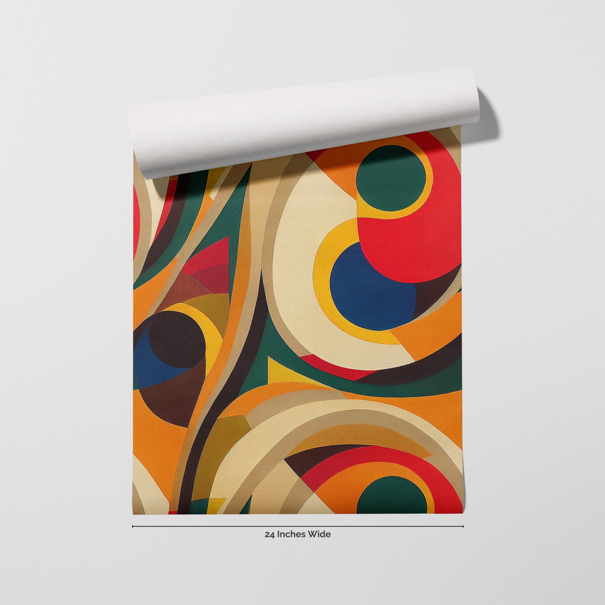 Groove Theory wallpaper roll, 24 inches wide