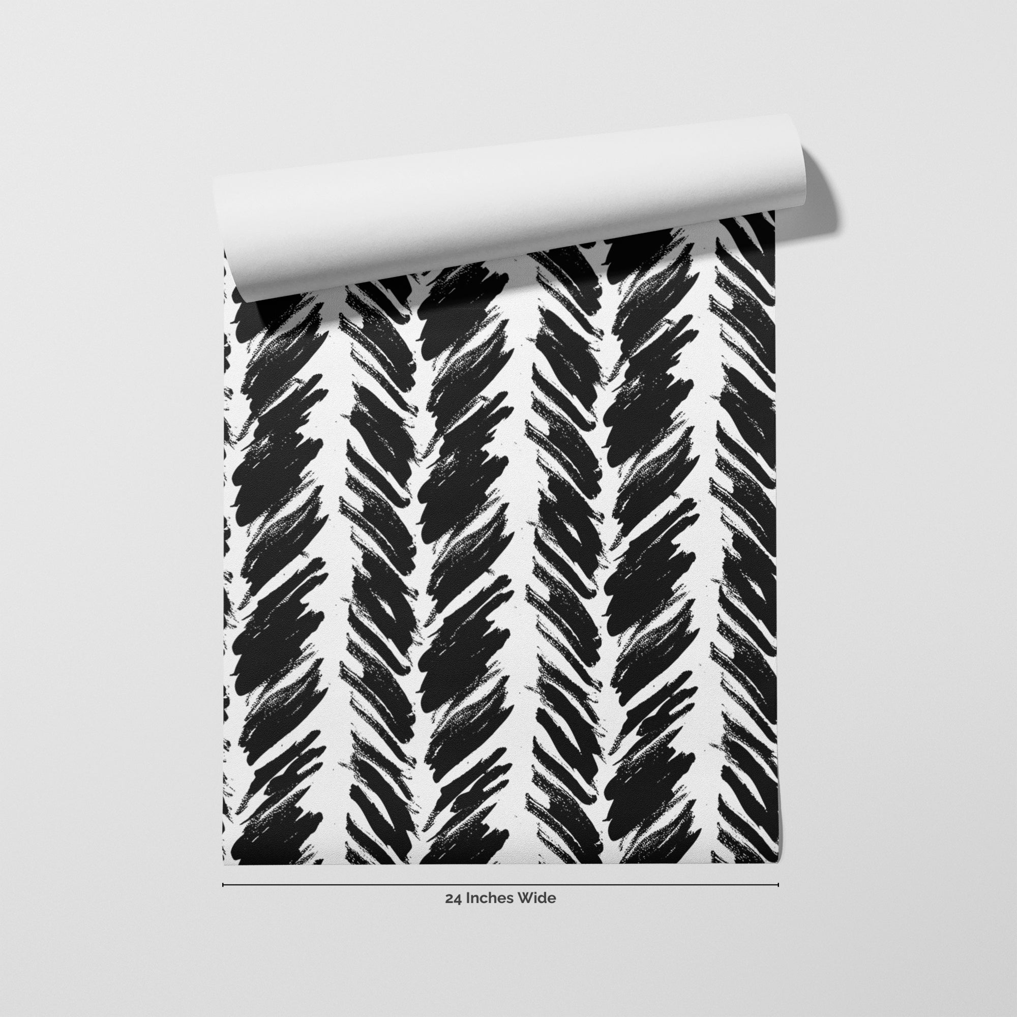 Tuxedo wallpaper roll, 24 inches wide