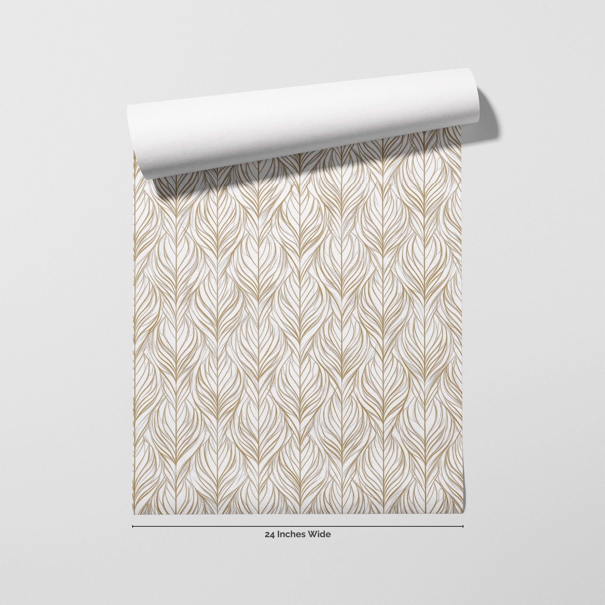 Gold Standard wallpaper roll, 24 inches wide
