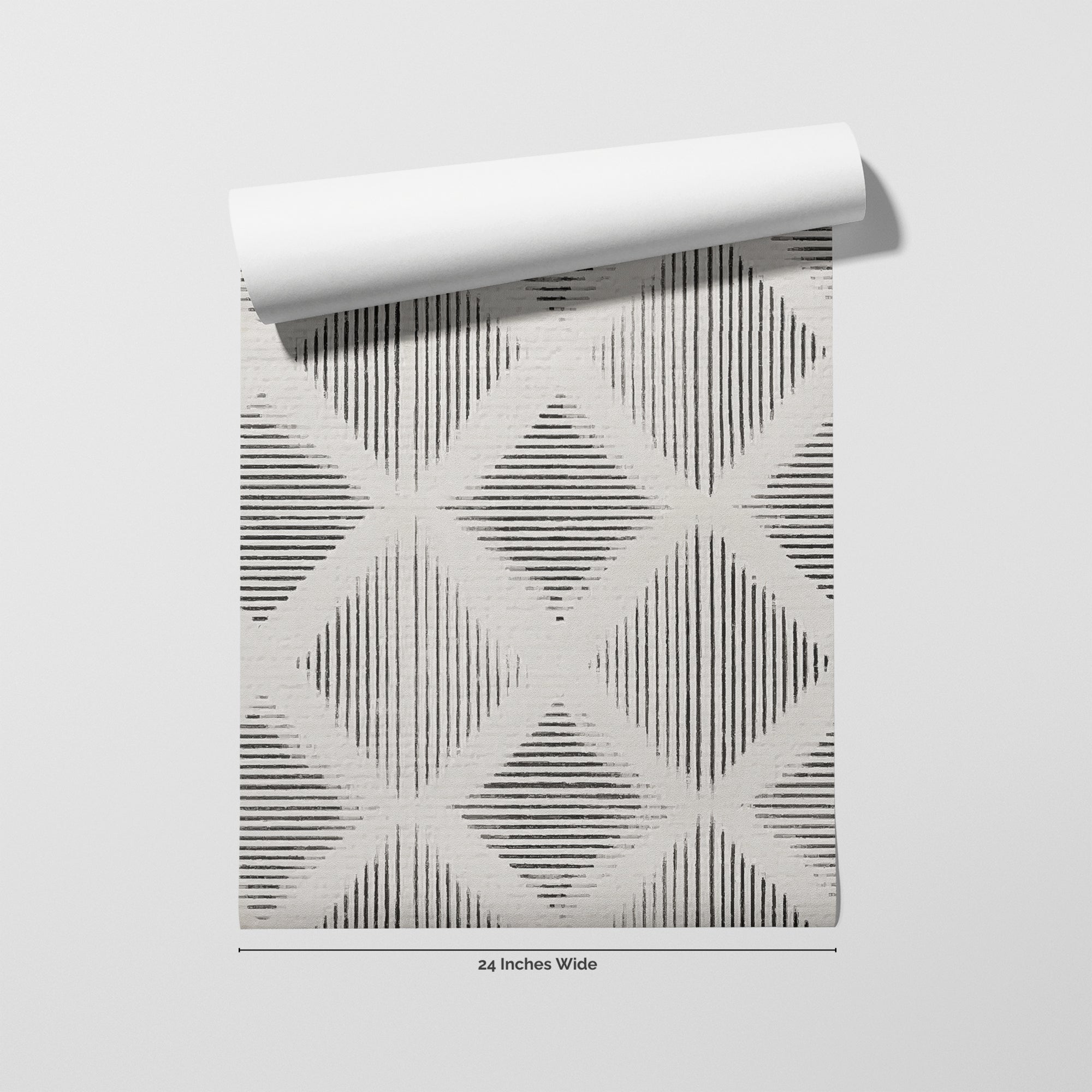 Frontier wallpaper roll, 24 inches wide