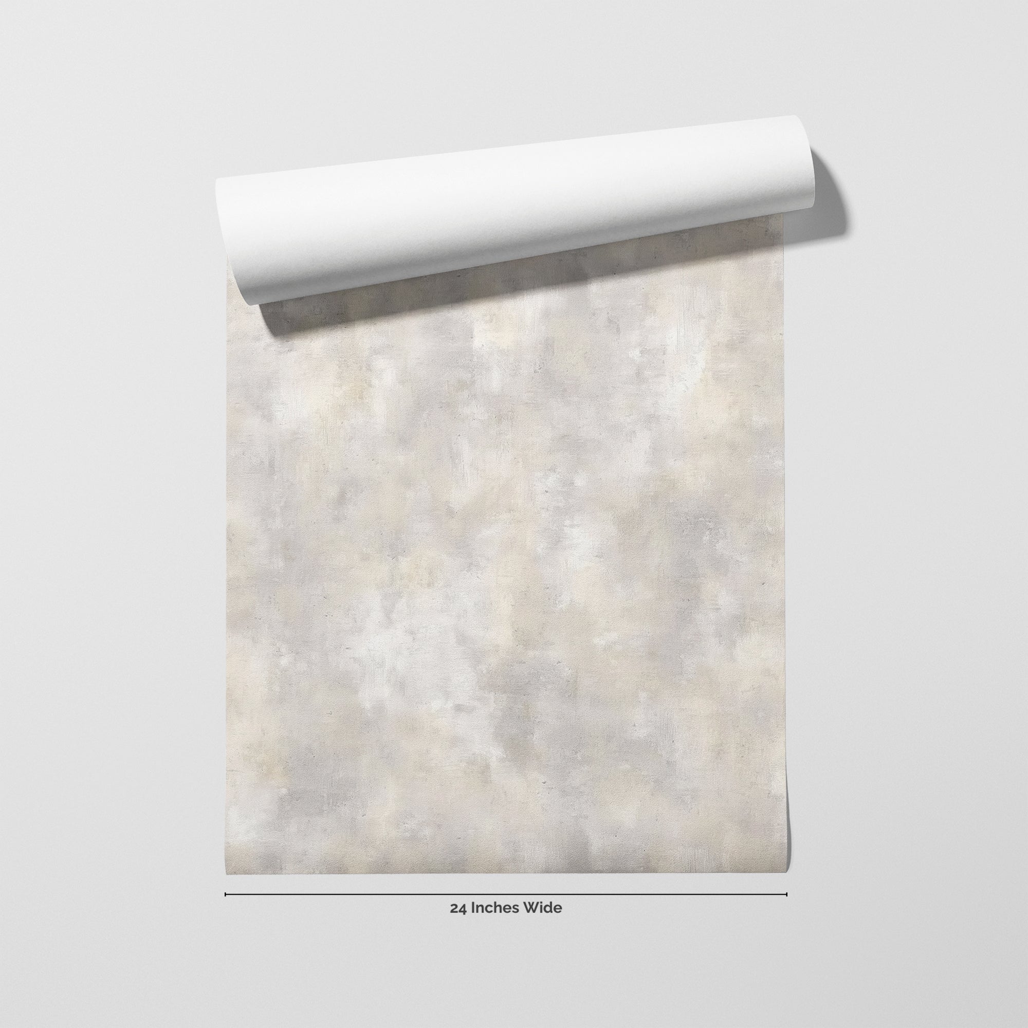Putty Wash wallpaper roll, 24 inches wide