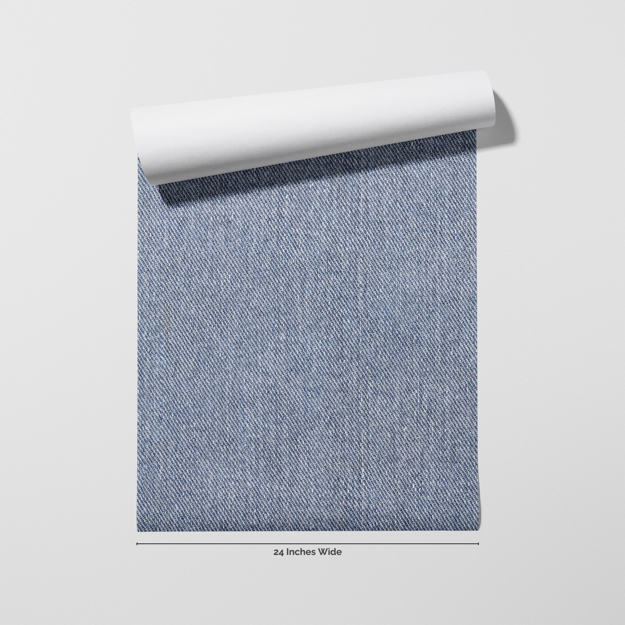 Denim Days wallpaper roll, 24 inches wide