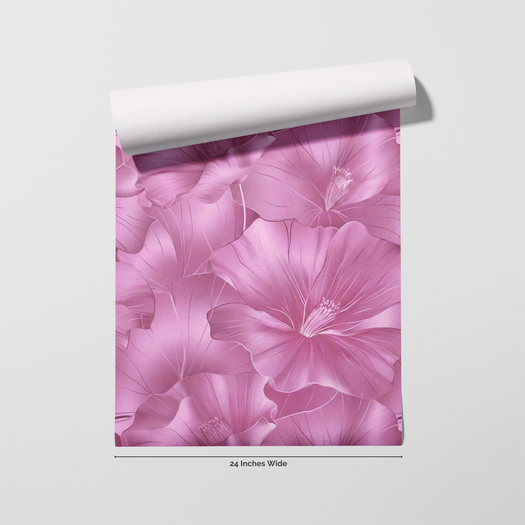 Rose Marquee wallpaper roll, 24 inches wide