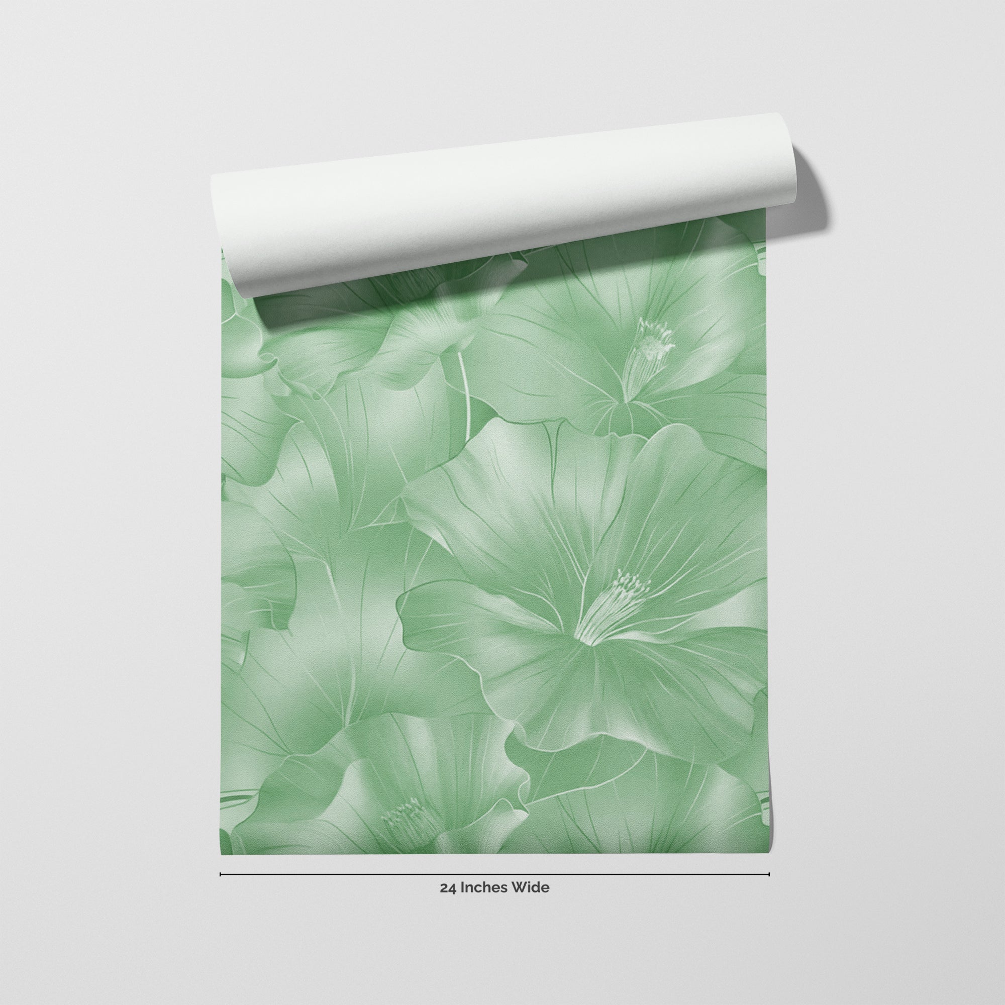 Emerald Marquee wallpaper roll, 24 inches wide