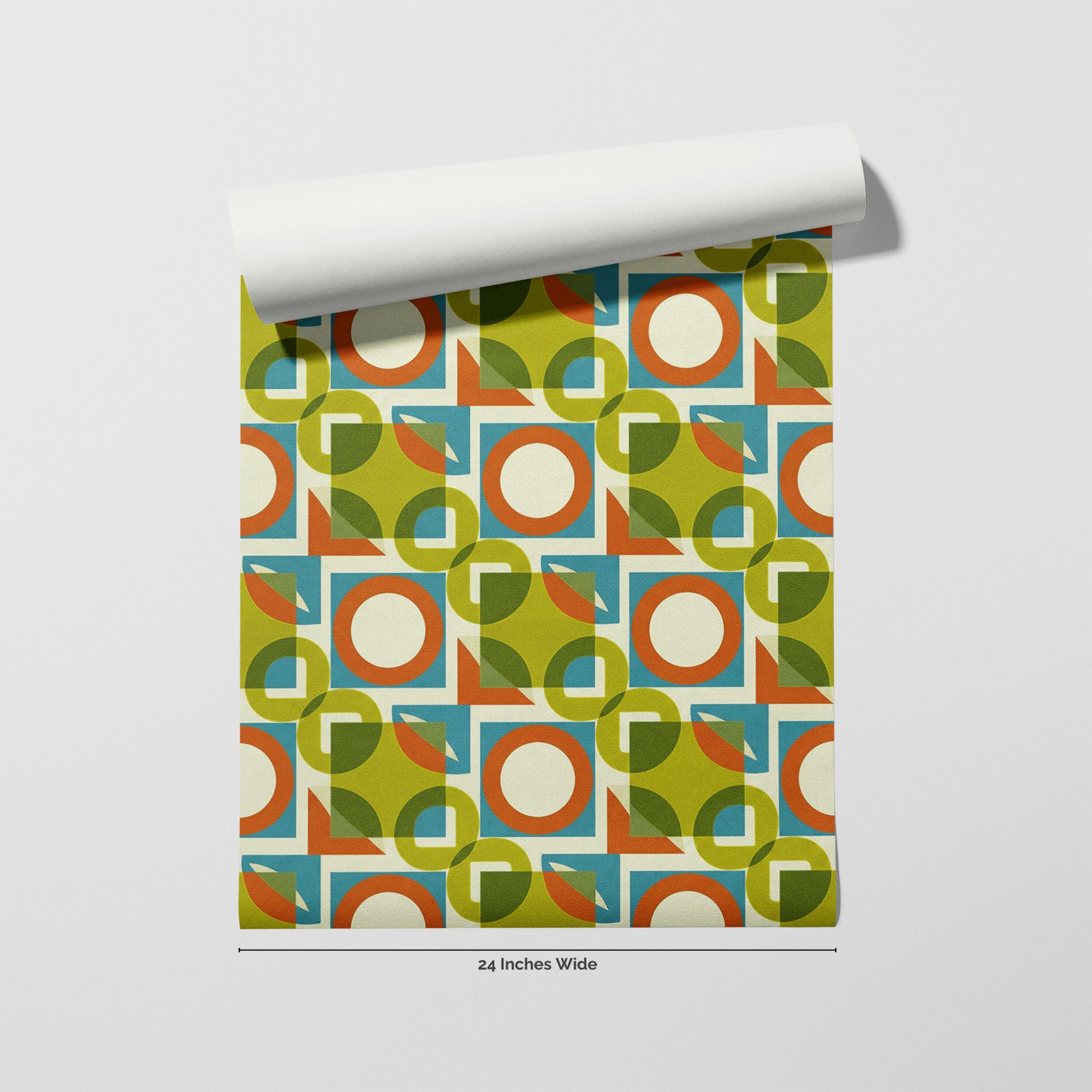 Groove Machine wallpaper roll, 24 inches wide