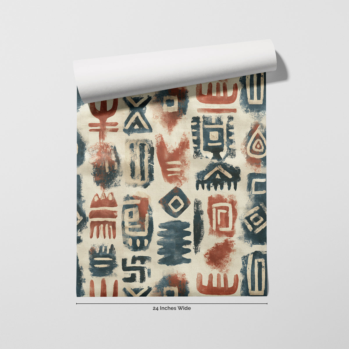 Storyteller wallpaper roll, 24 inches wide