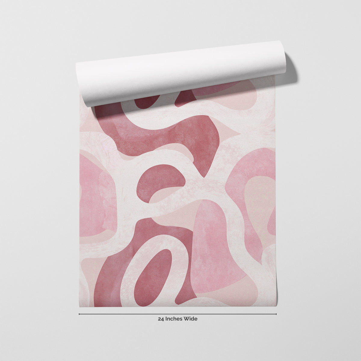 Berry Terrain wallpaper roll, 24 inches wide