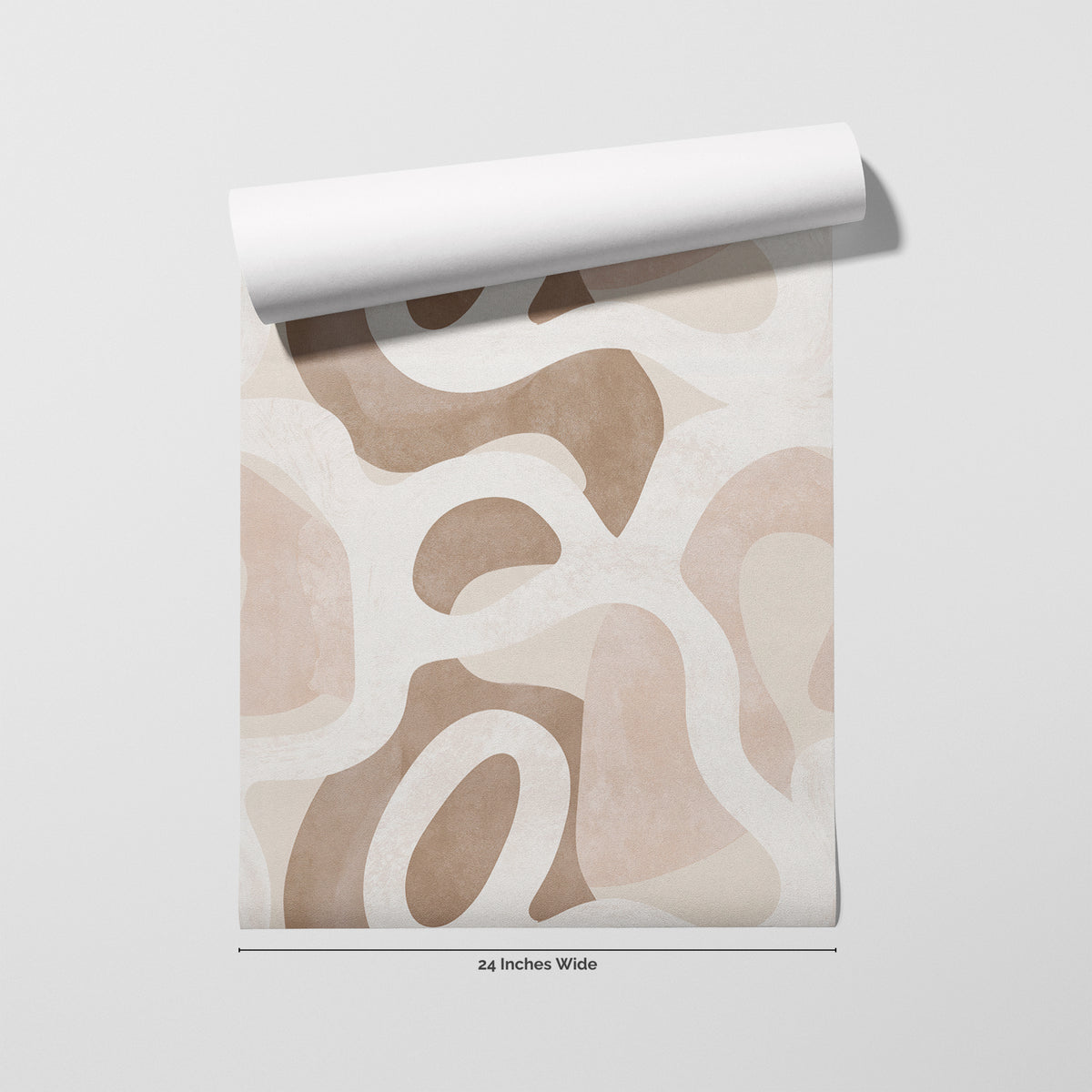 Clay Terrain wallpaper roll, 24 inches wide