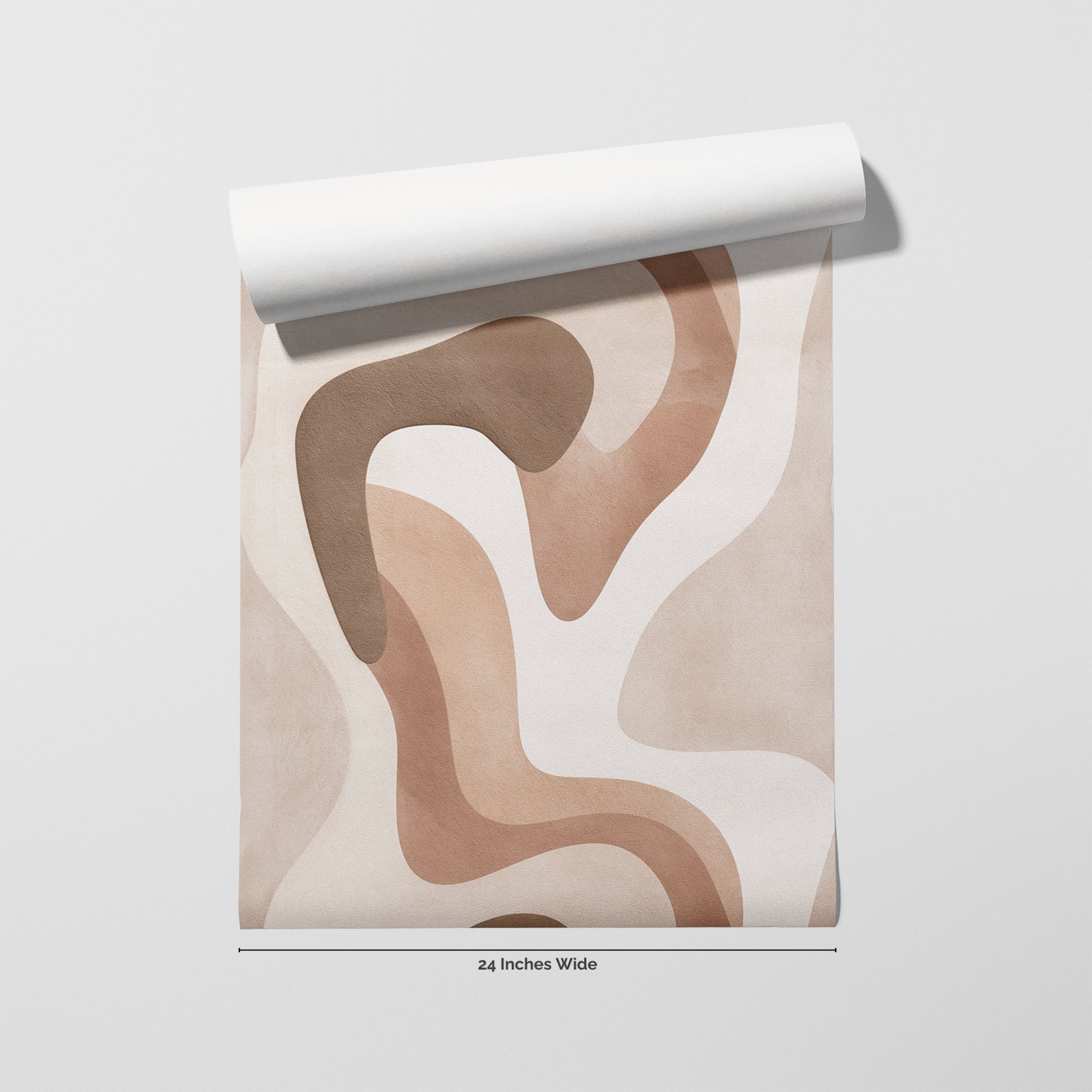 Dune Drift wallpaper roll, 24 inches wide