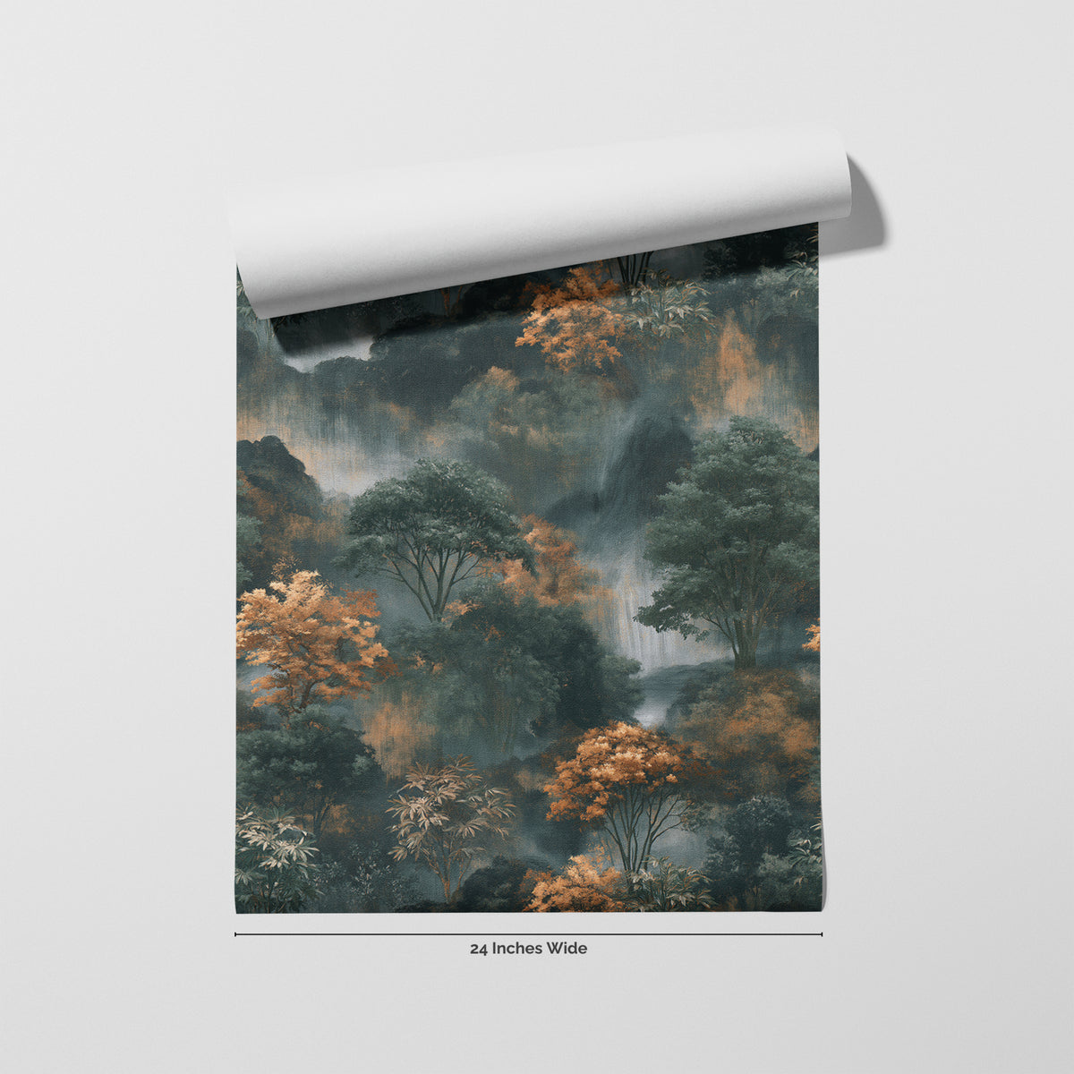 Amber Falls wallpaper roll, 24 inches wide