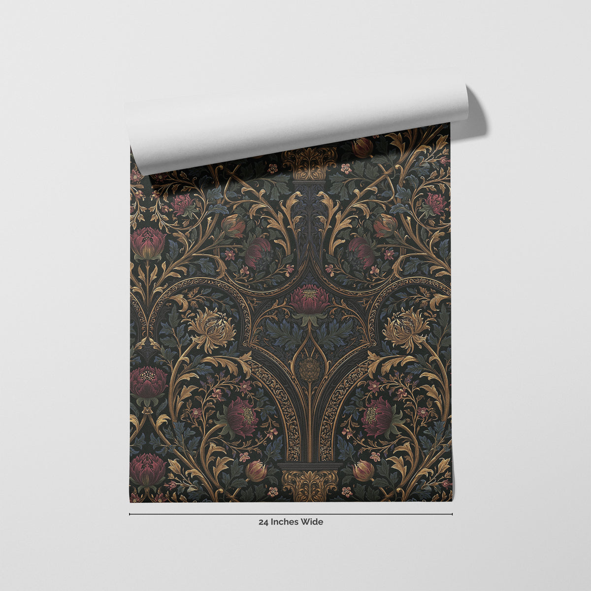 Cloister Vault wallpaper roll, 24 inches wide