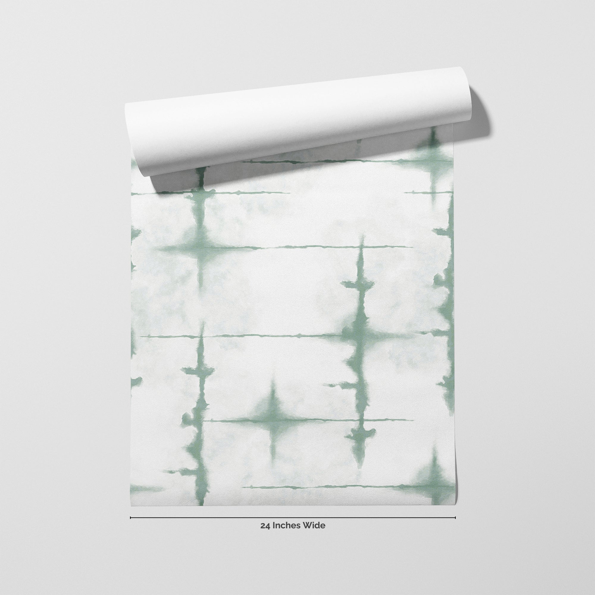 Julep Swirl wallpaper roll, 24 inches wide