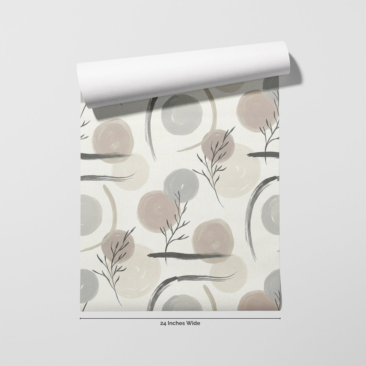 Ink and Stone wallpaper roll, 24 inches wide