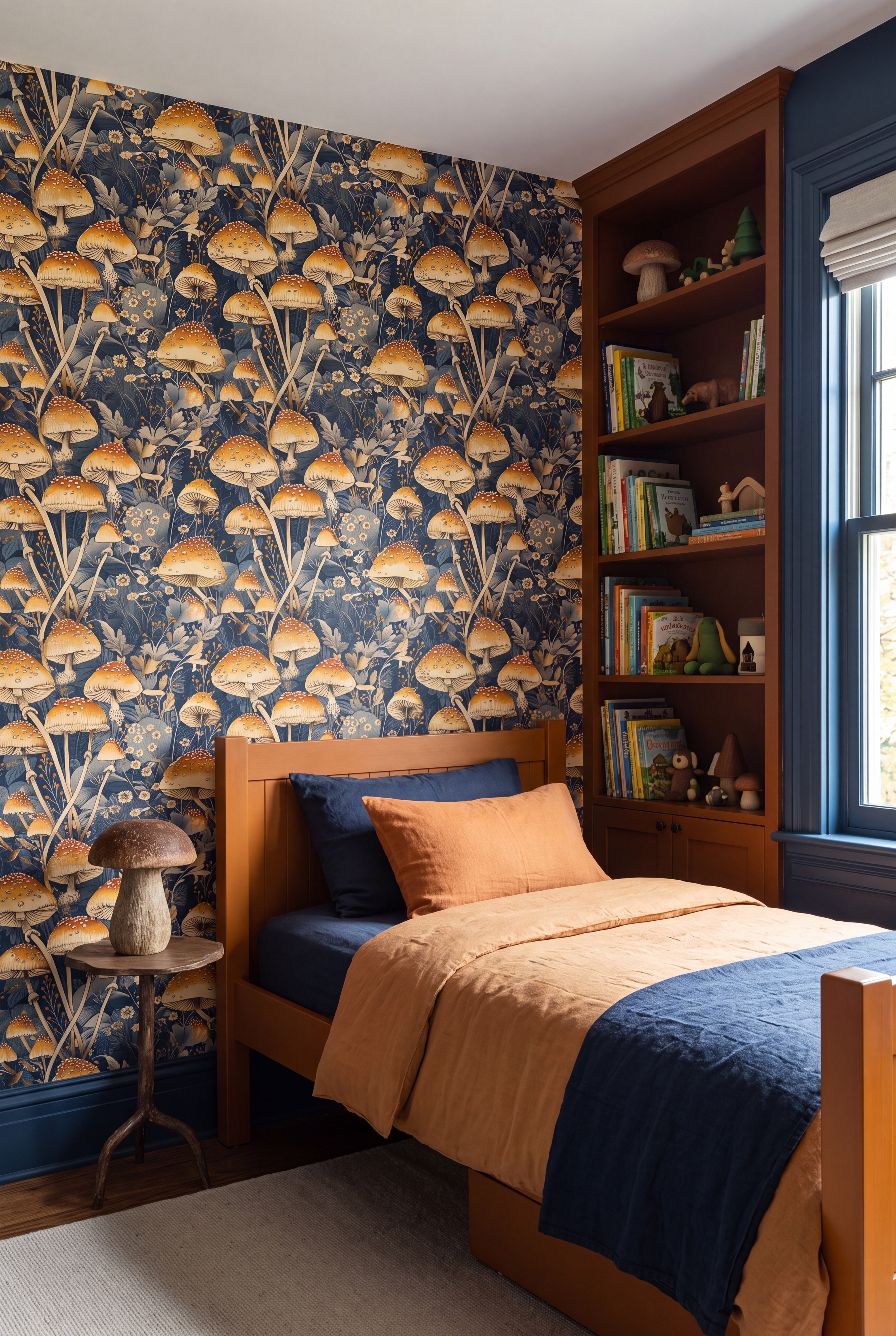 Golden Cap wallpaper shown in a kids' room