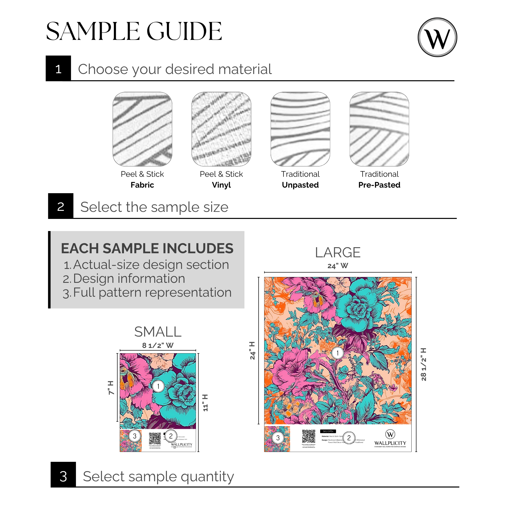 Toile Remix wallpaper sample guide