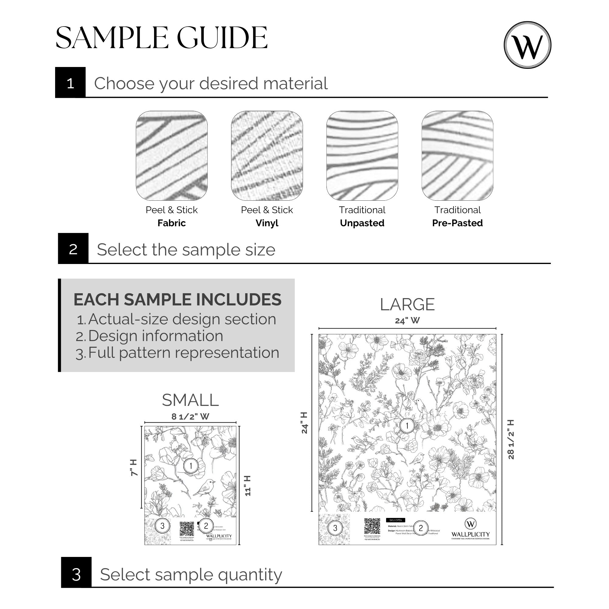 Hidden Aviary wallpaper sample guide