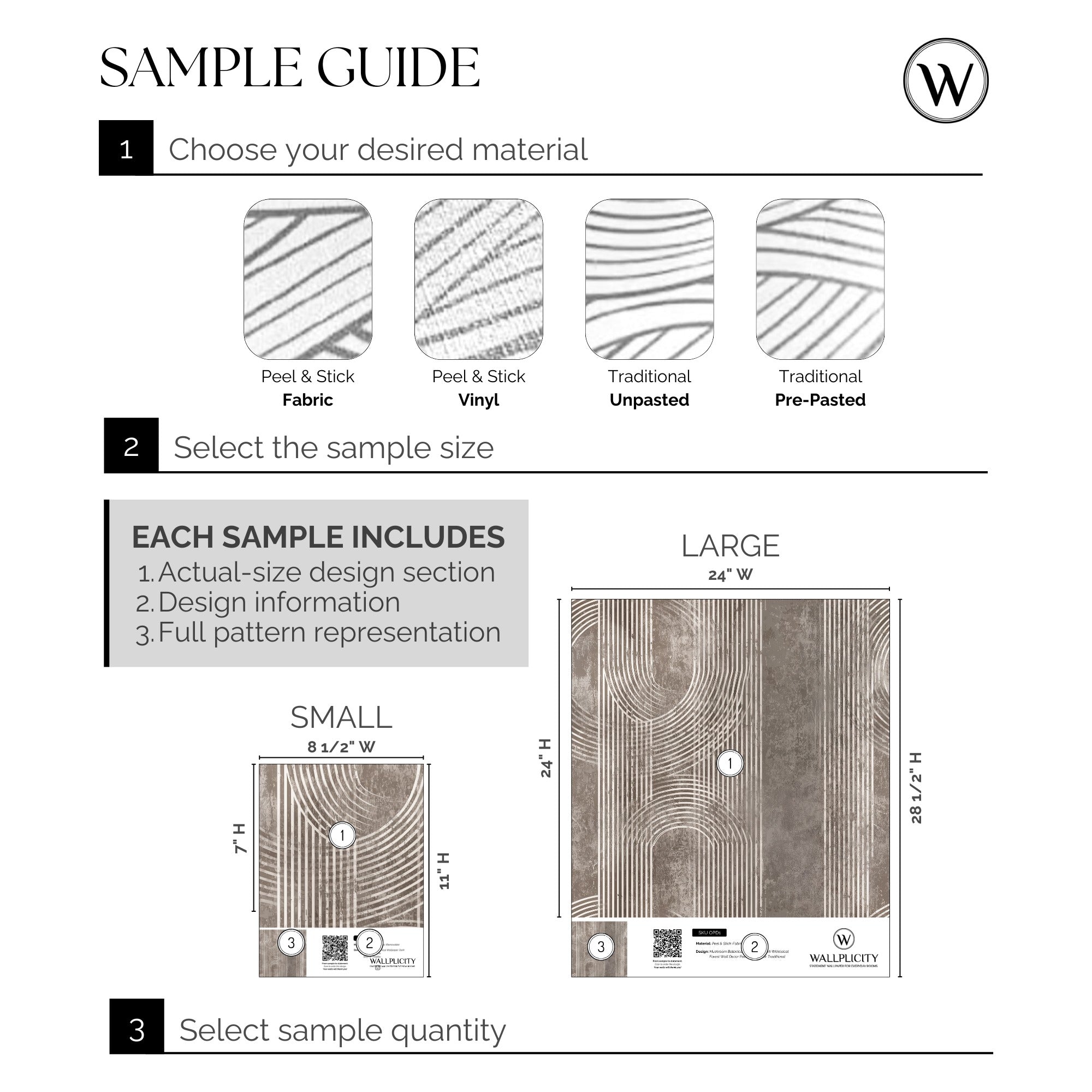 Archway wallpaper sample guide
