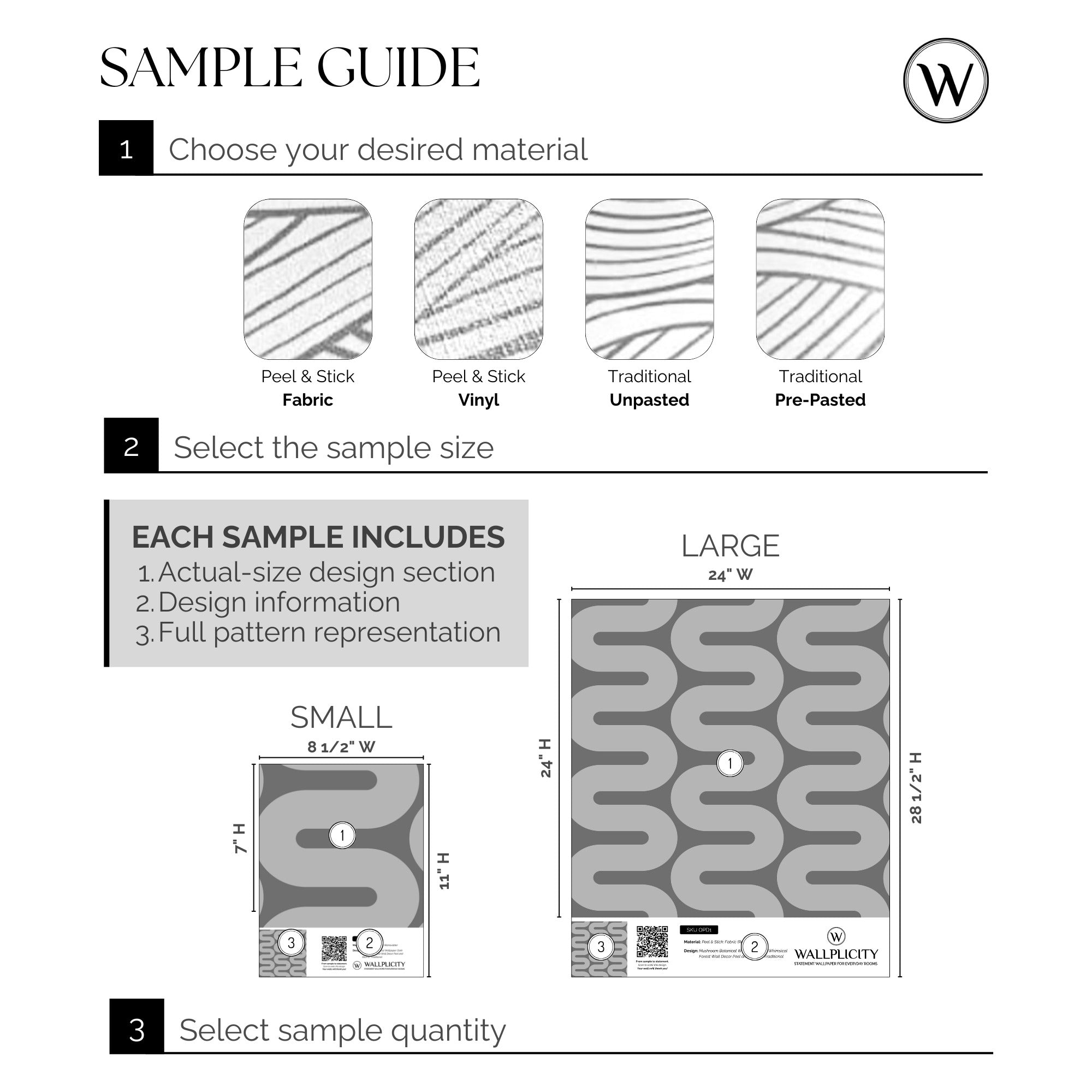 Charcoal Wave wallpaper sample guide