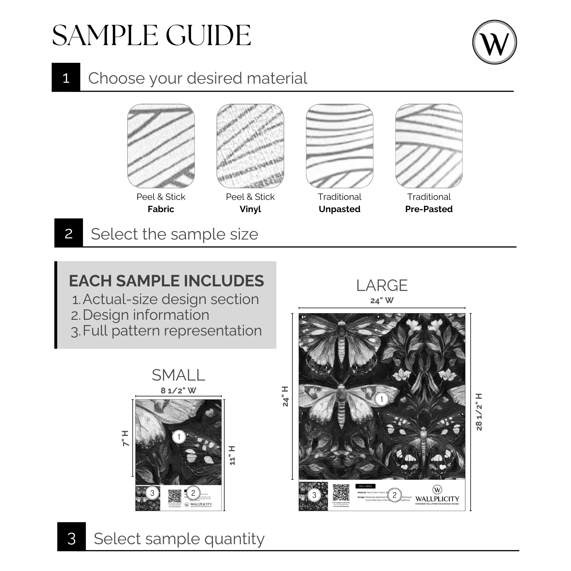 Gothic Flutter wallpaper sample guide
