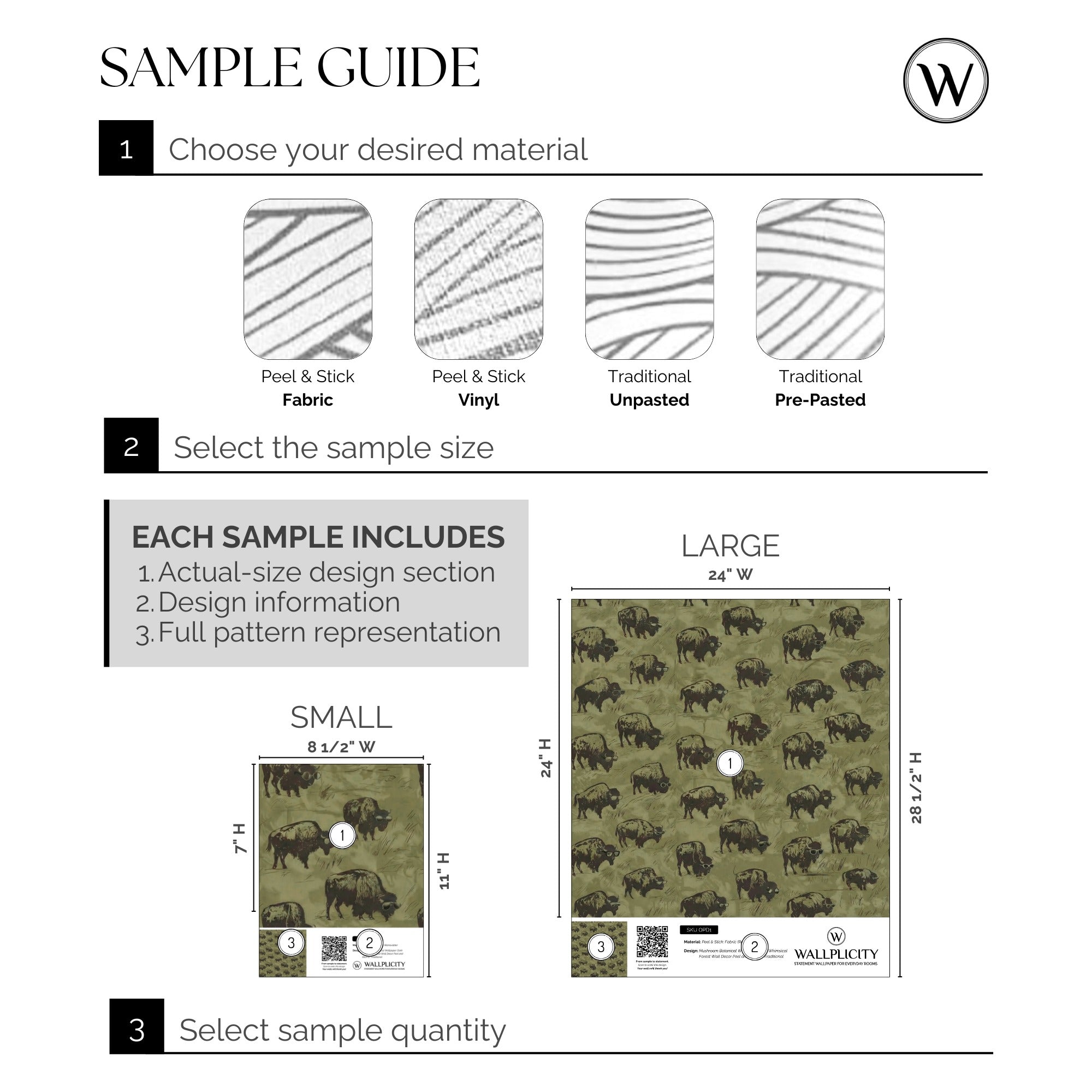 Prairie Cool wallpaper sample guide