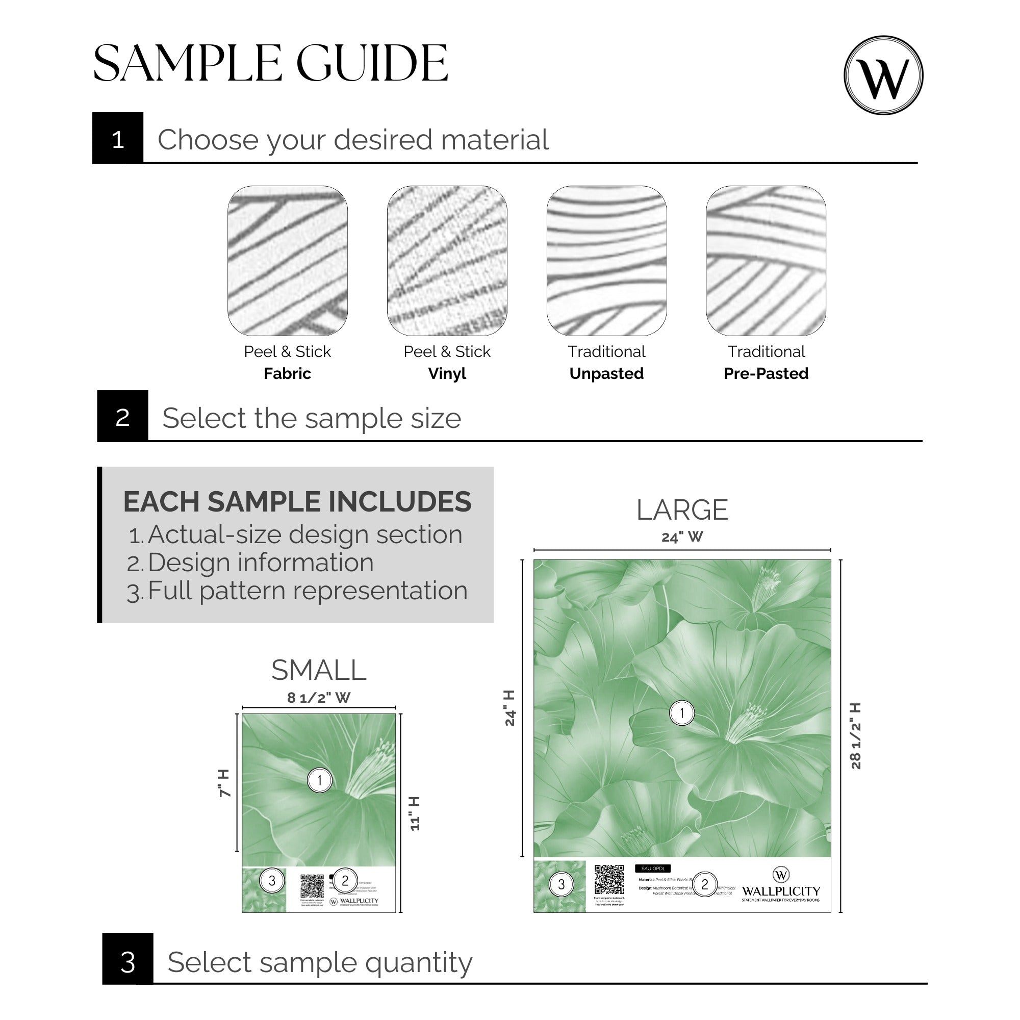 Emerald Marquee wallpaper sample guide