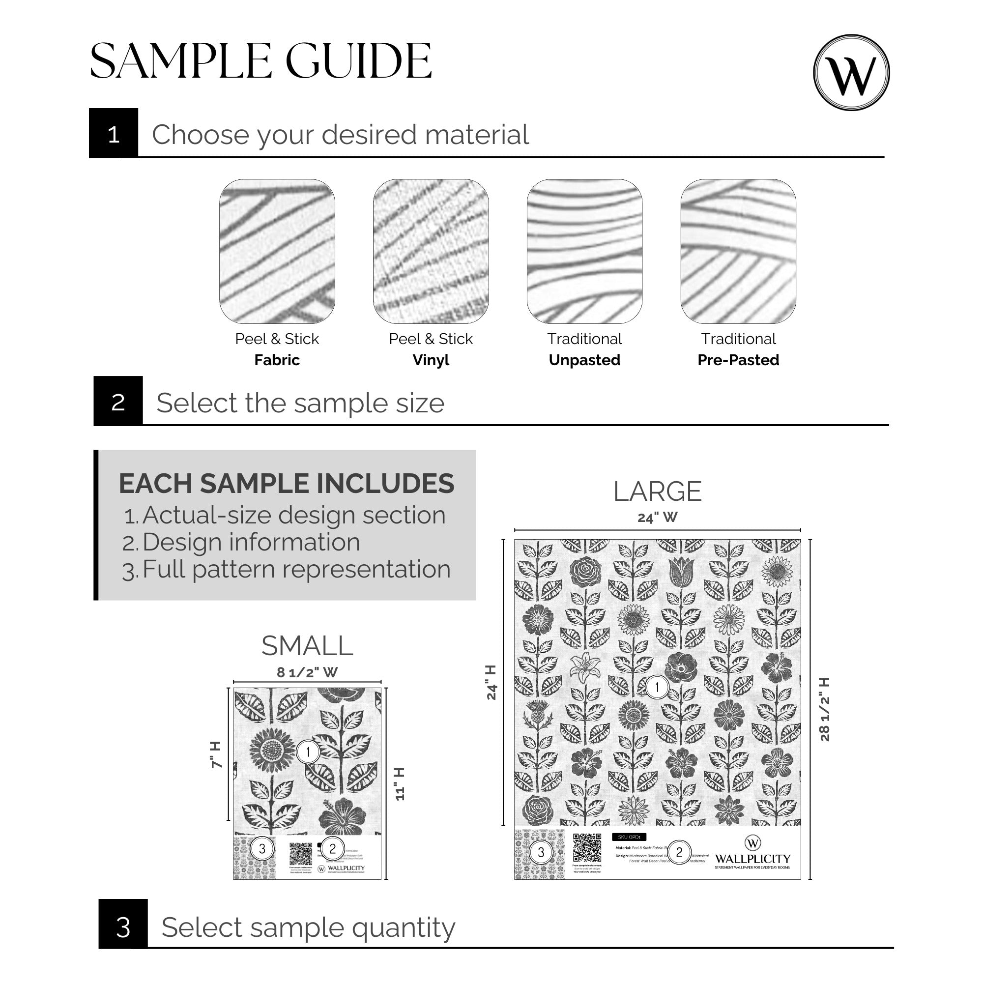 Ink Folk wallpaper sample guide