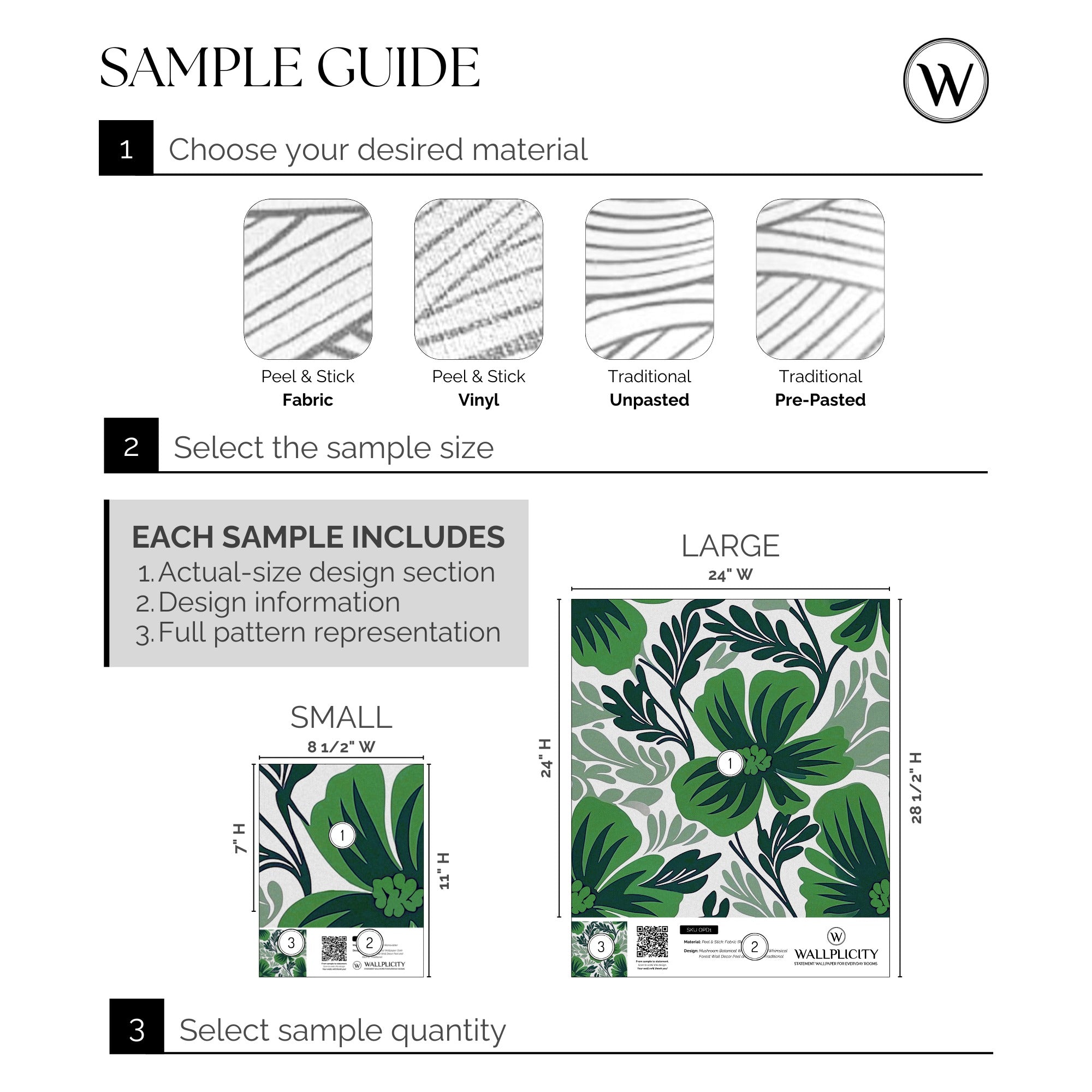 Emerald Jungle wallpaper sample guide