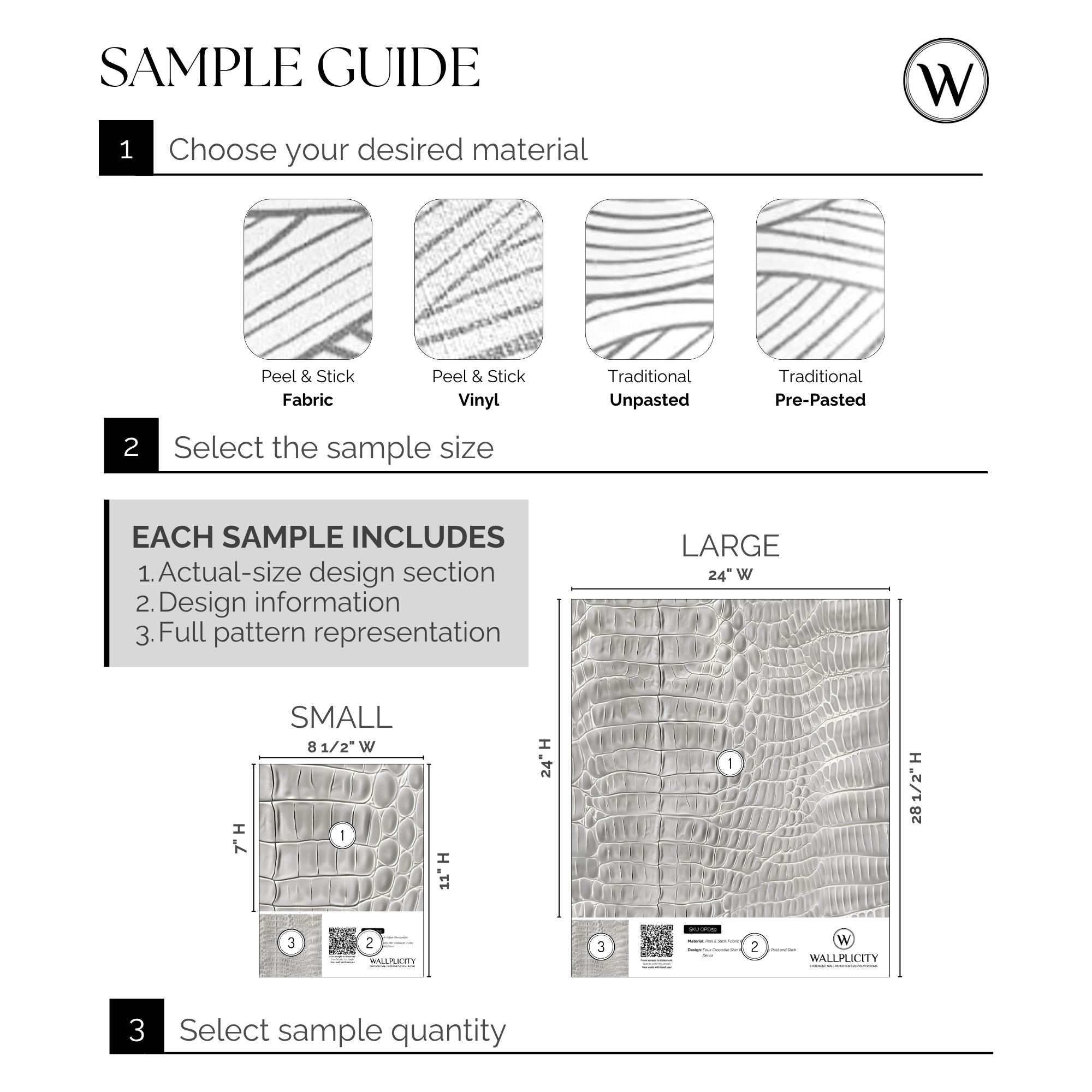 Croc Rock wallpaper sample guide
