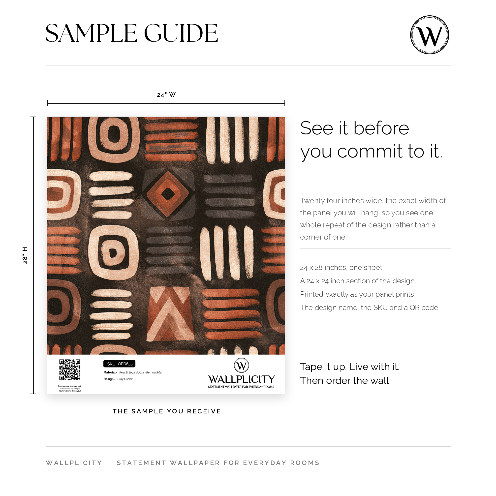Clay Codex wallpaper sample guide