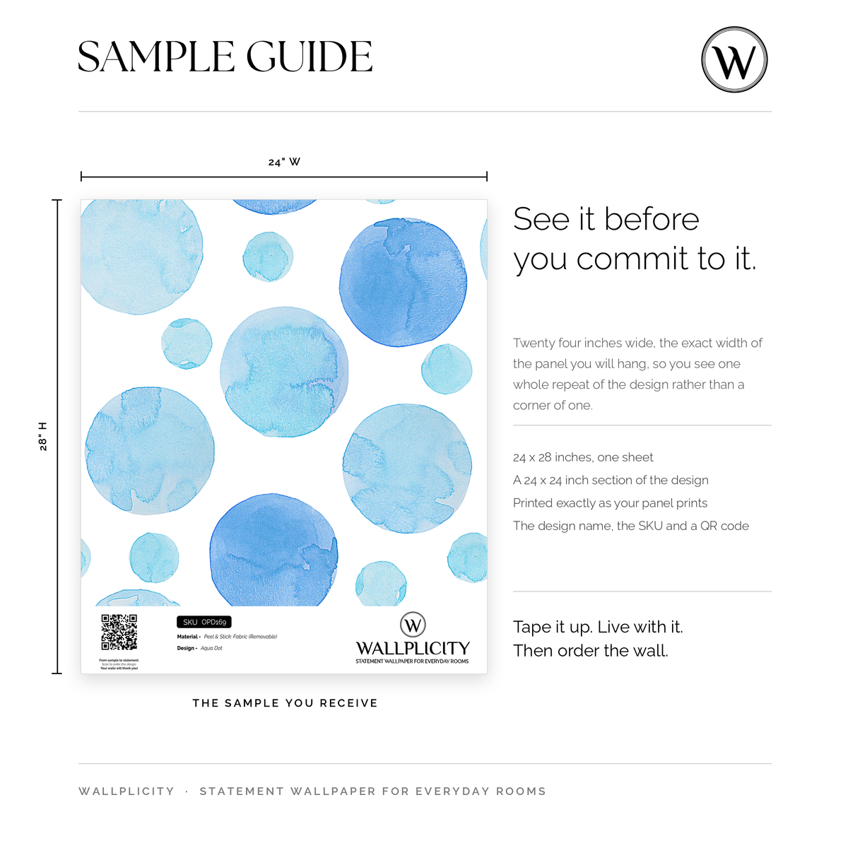Aqua Dot wallpaper sample guide