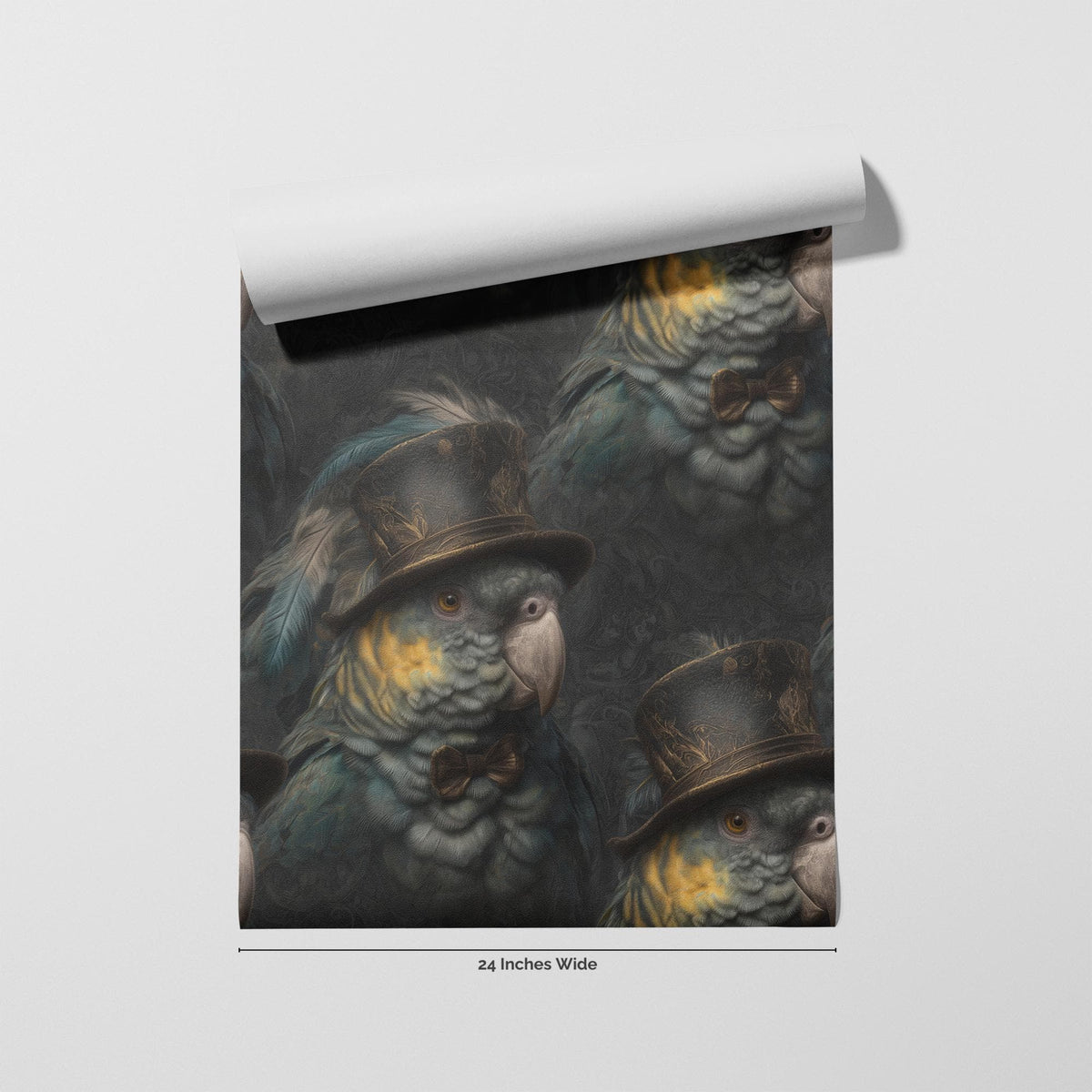 The Raconteur wallpaper flat roll view