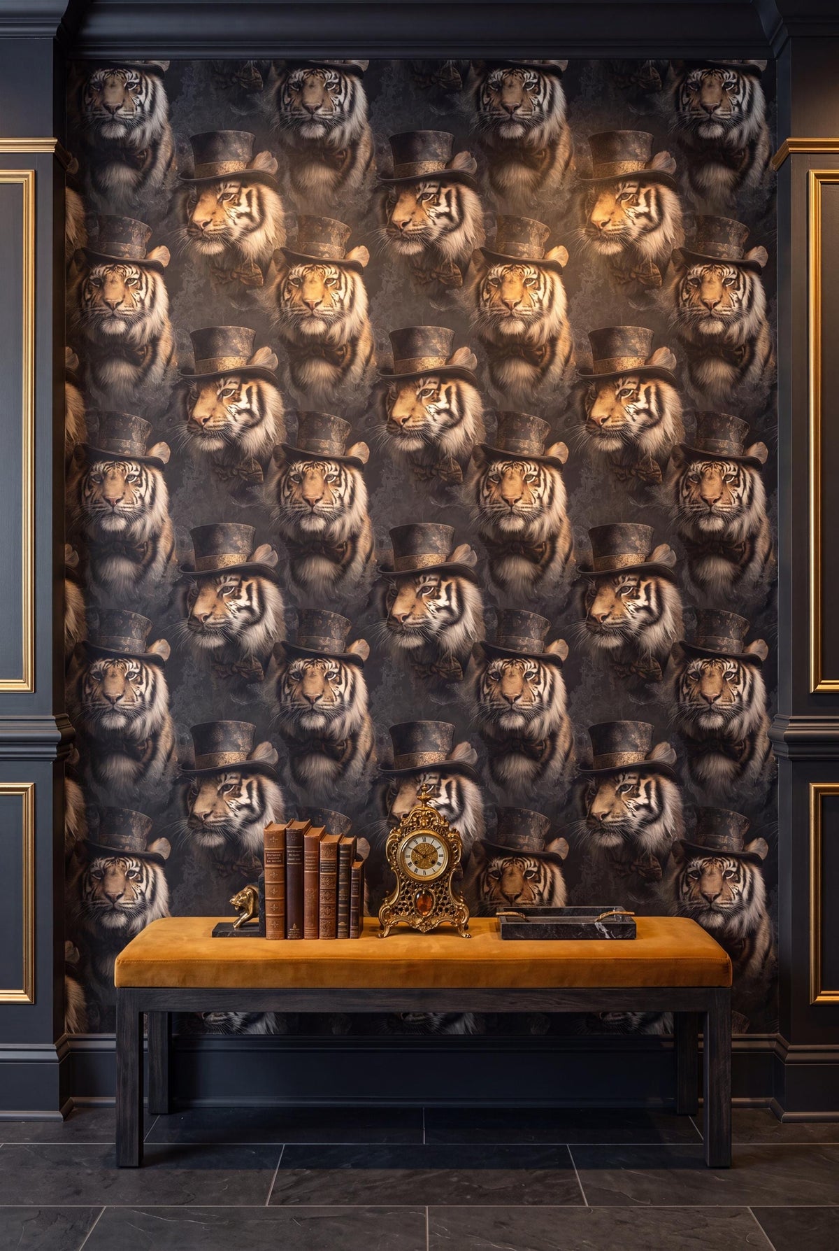 The Chancellor wallpaper accent wall view