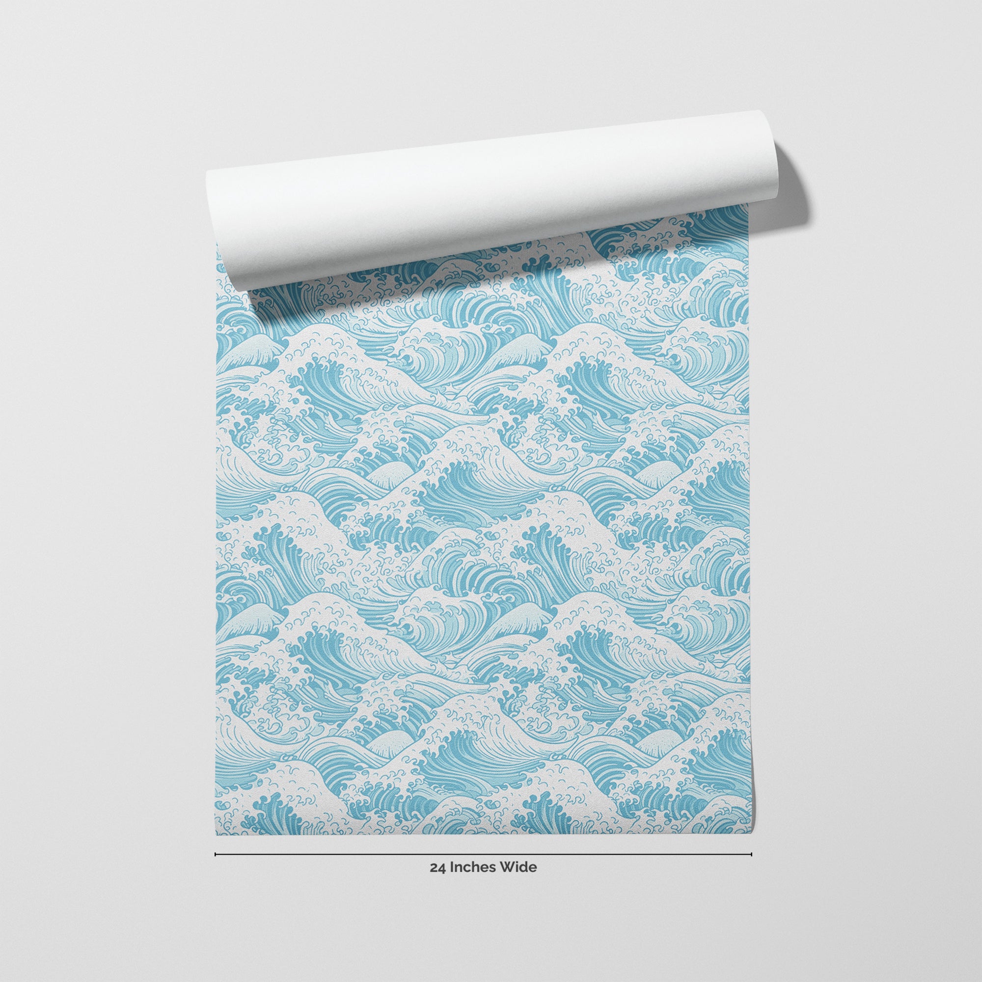 Swell wallpaper roll, 24 inches wide