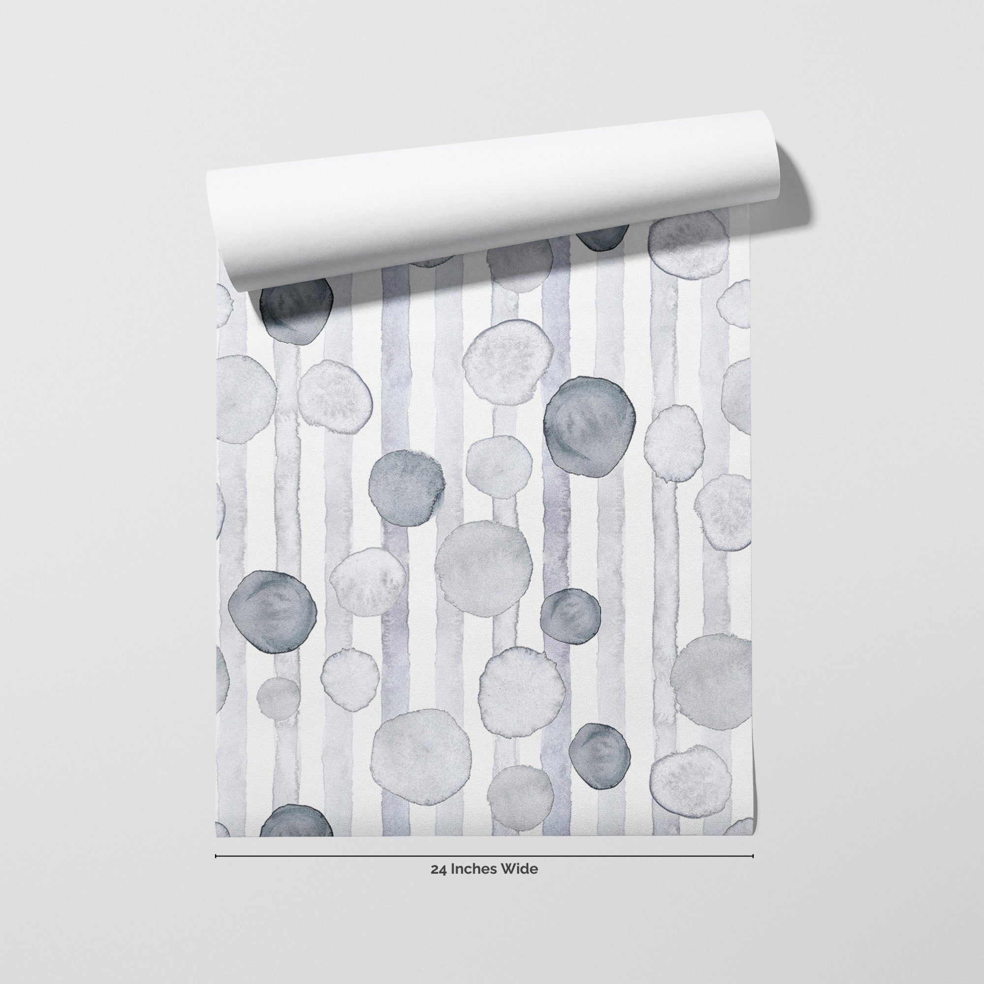 Pebble Dot wallpaper roll, 24 inches wide