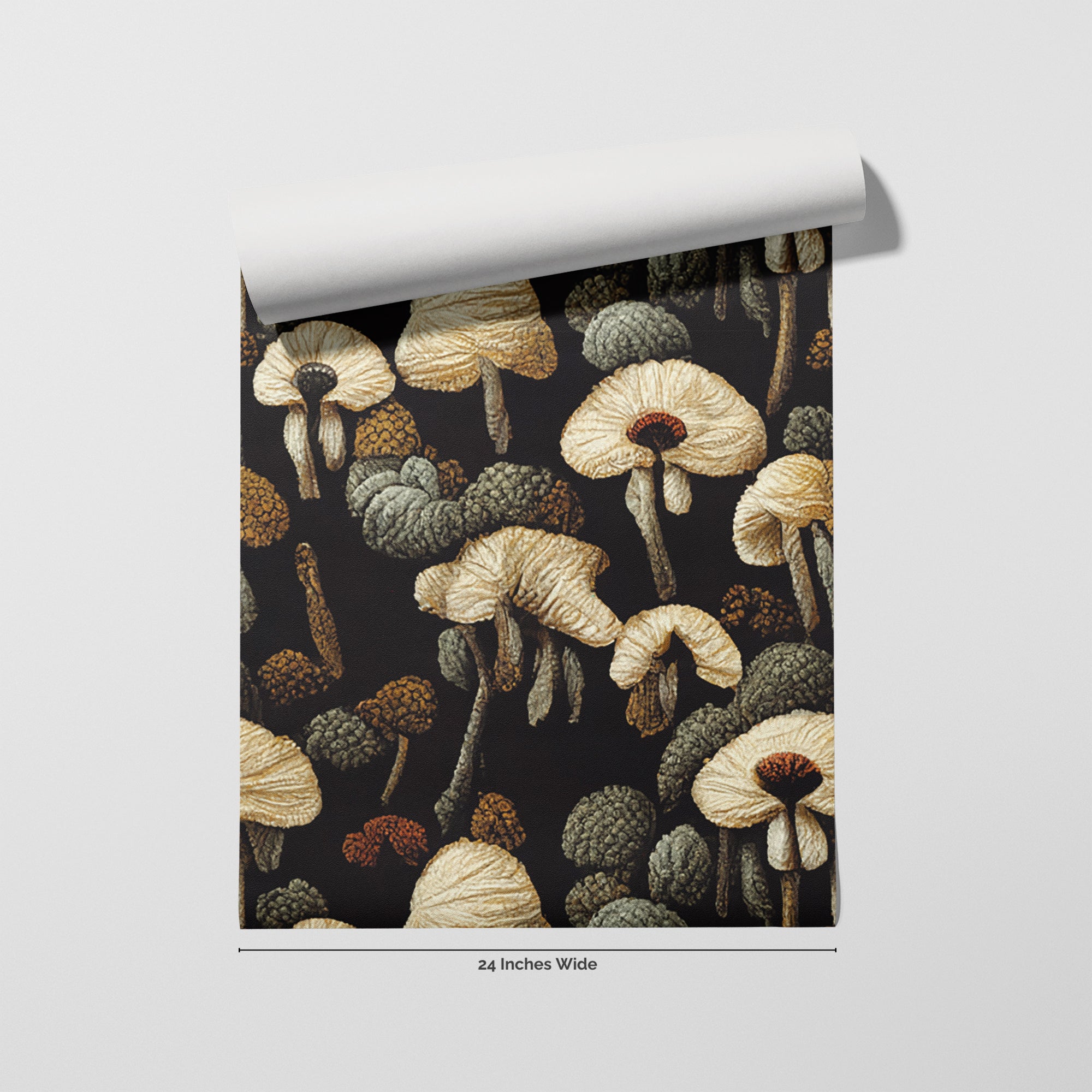 Woodland Cottage wallpaper roll, 24 inches wide