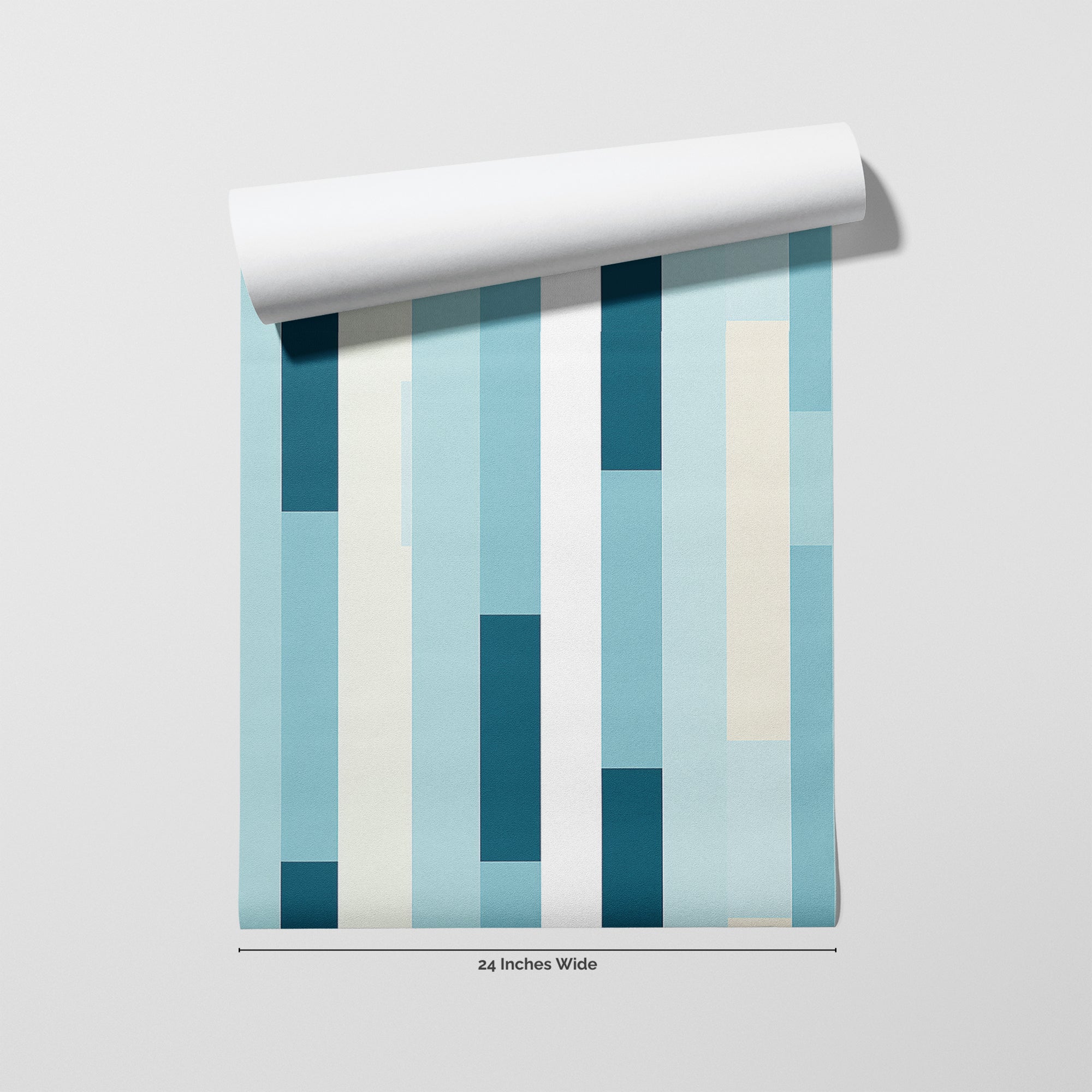 Poolside wallpaper roll, 24 inches wide