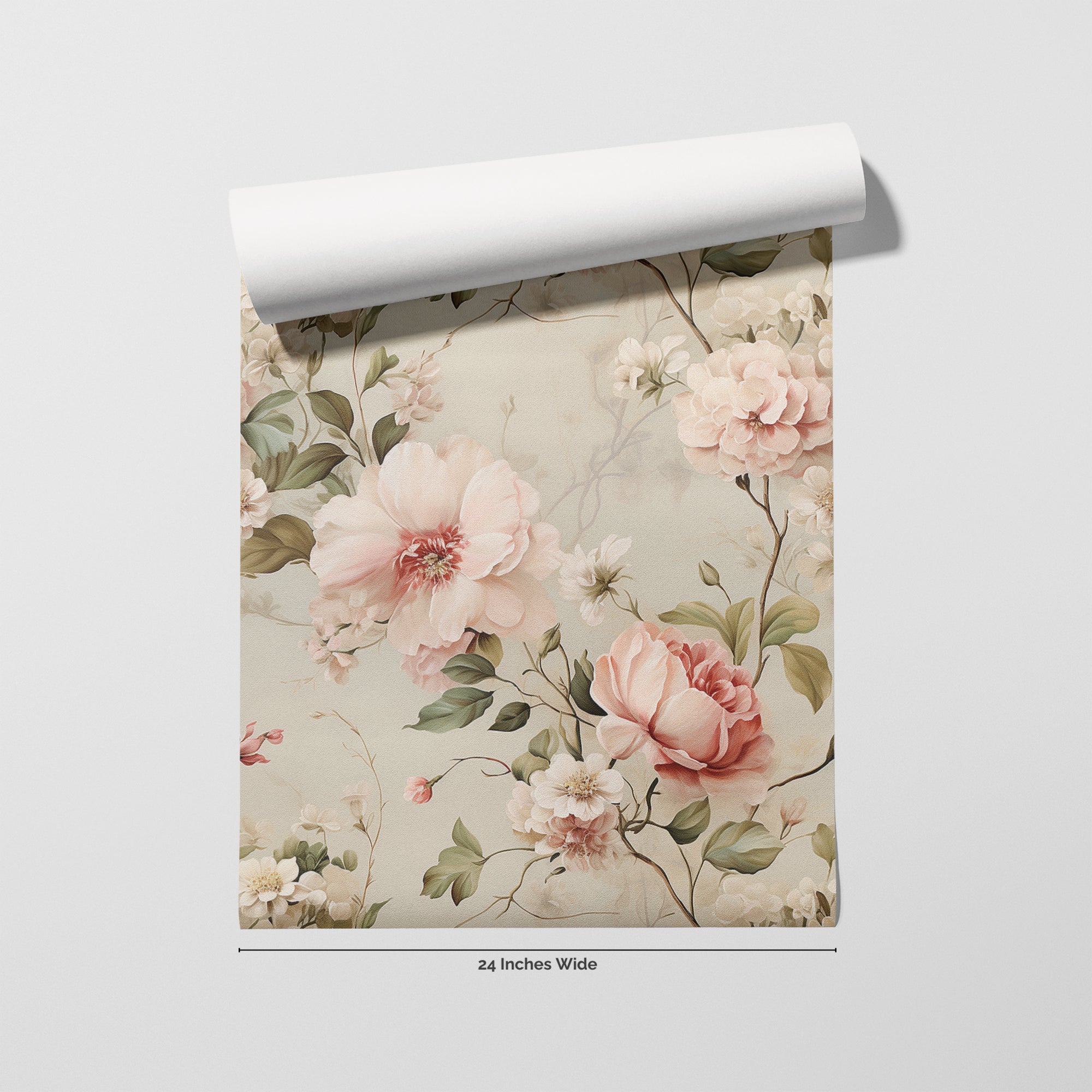 Midnight Garden wallpaper roll, 24 inches wide
