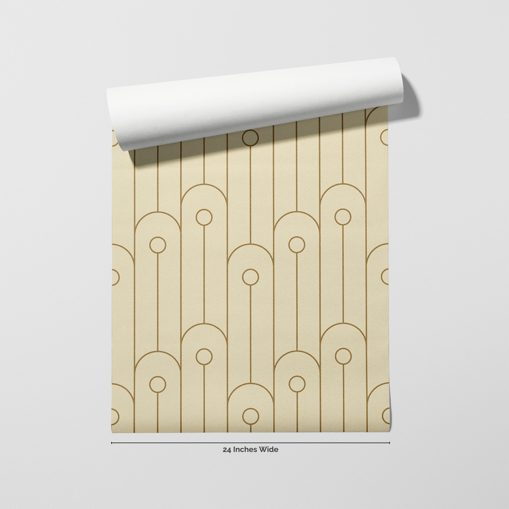 Grand Arcade wallpaper roll, 24 inches wide