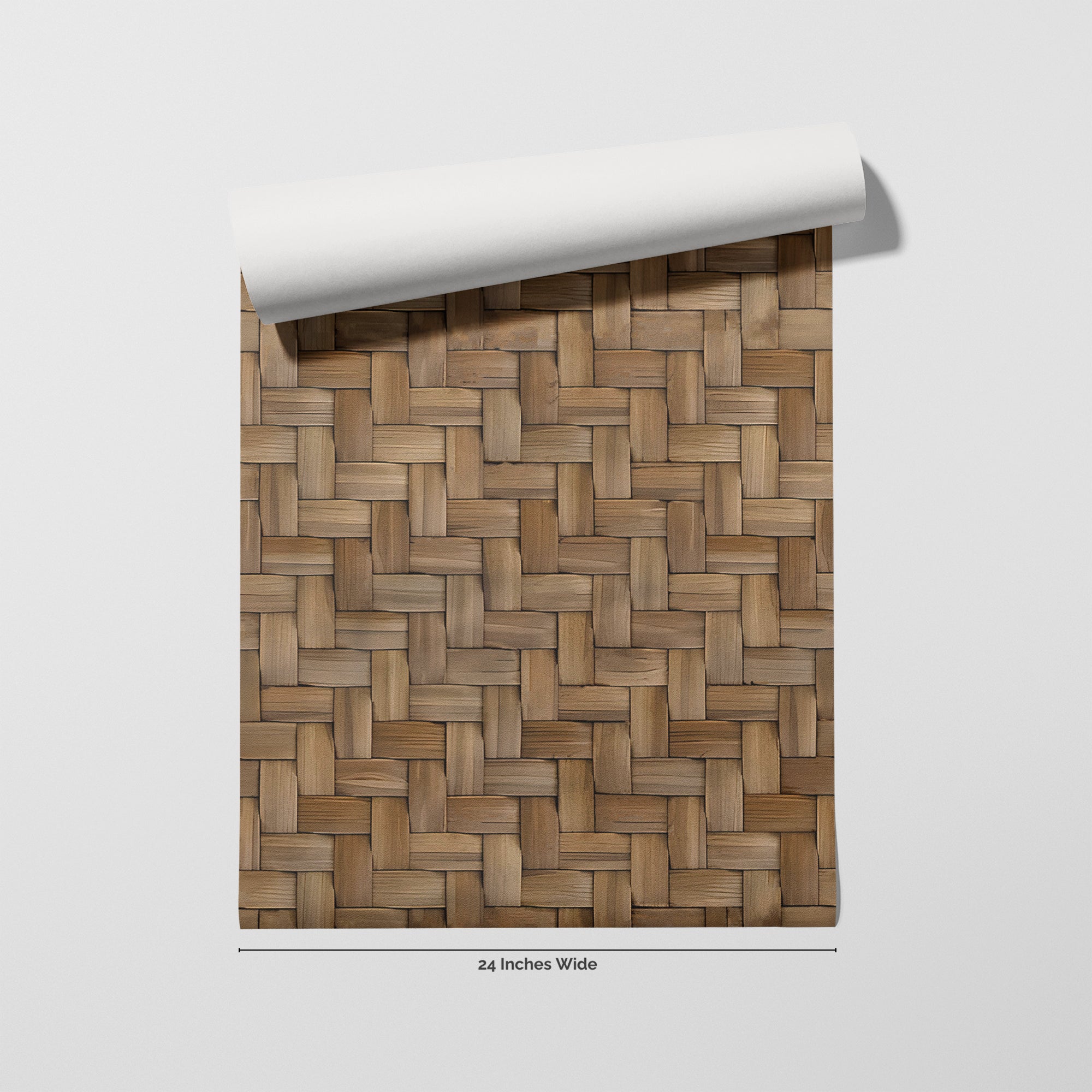Basket Case wallpaper roll, 24 inches wide