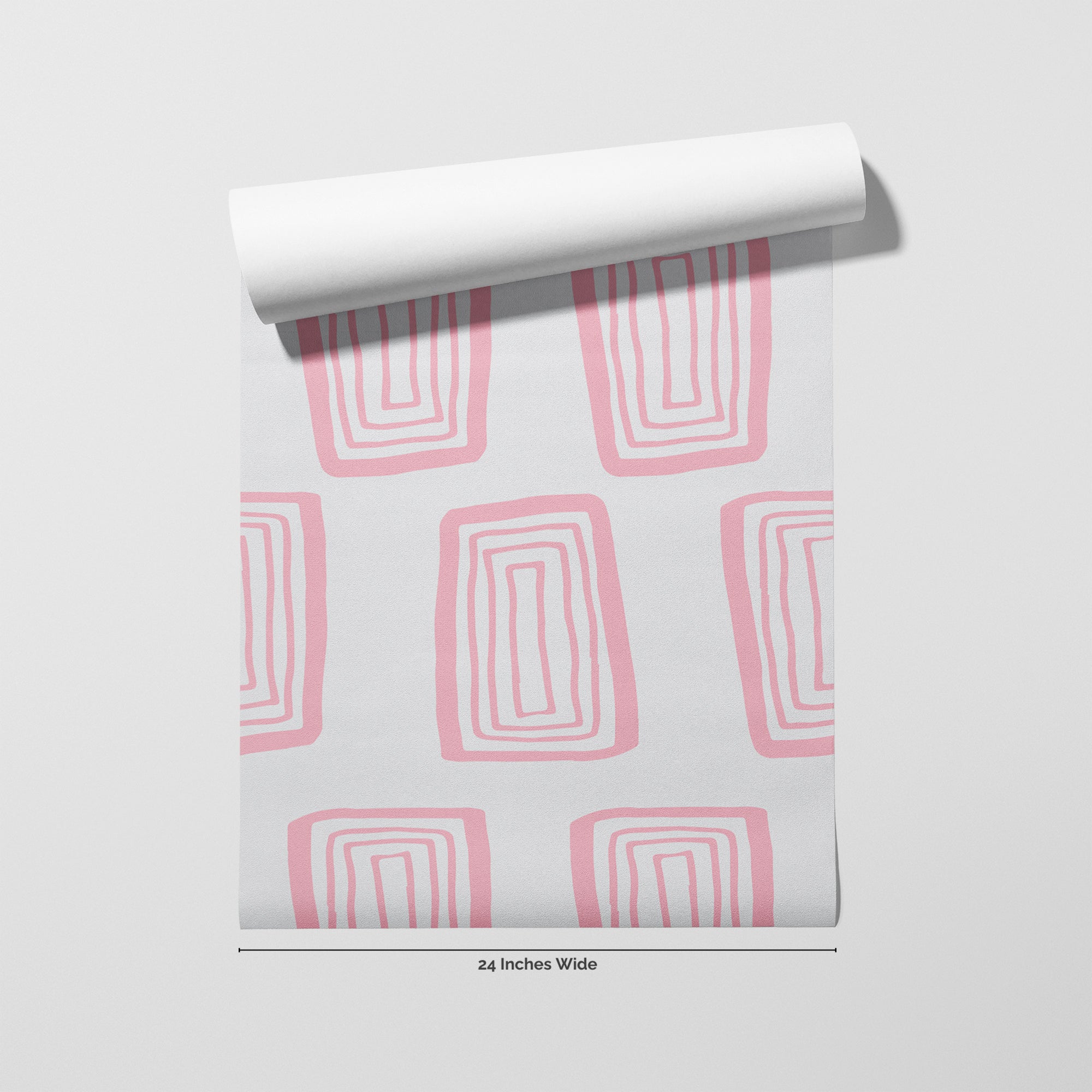 Bubble Grid wallpaper roll, 24 inches wide