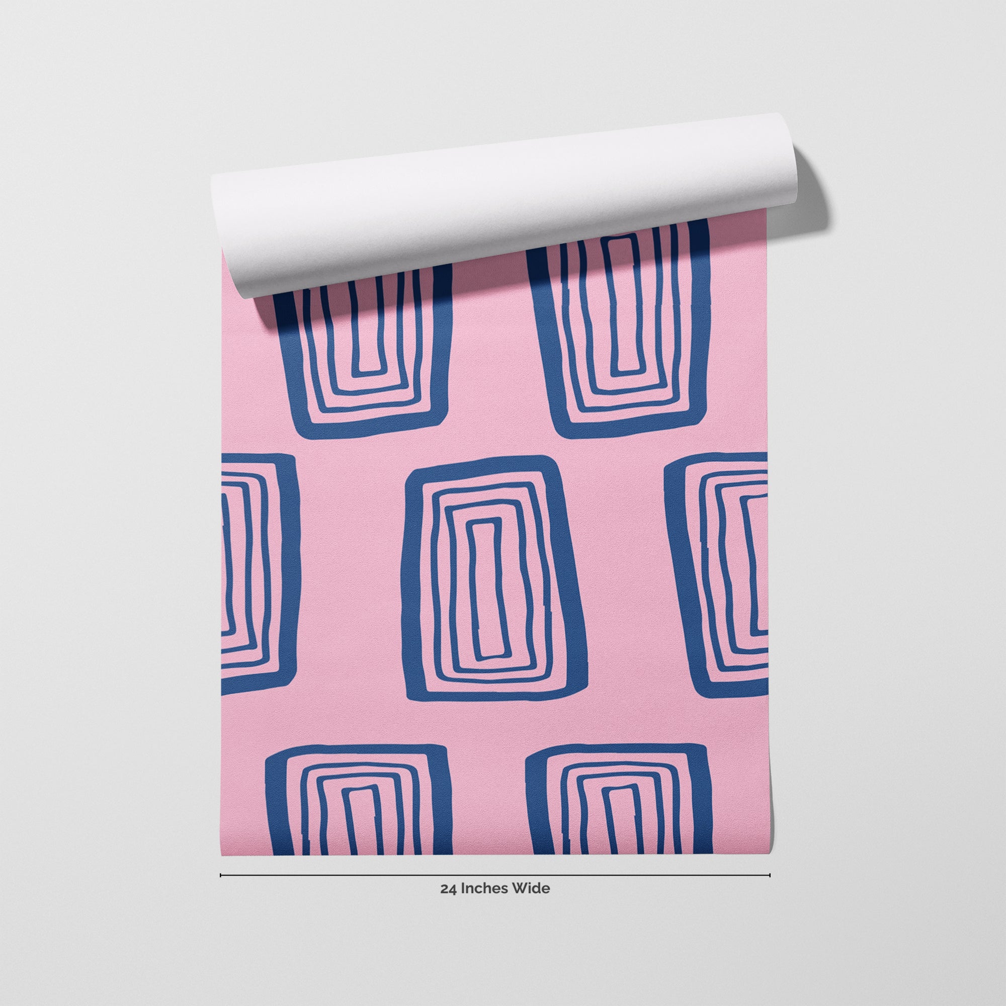 Mod Duet wallpaper roll, 24 inches wide