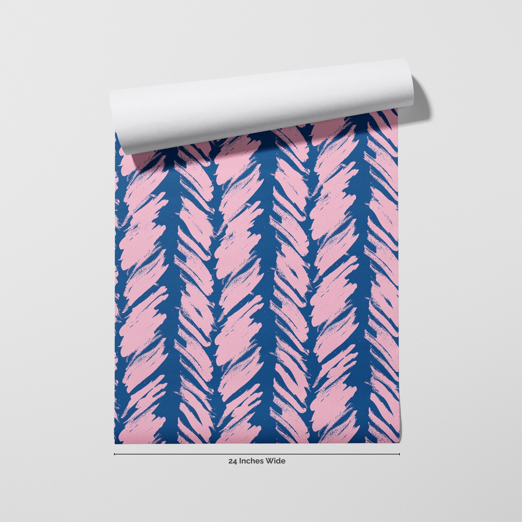 Preppy Brush wallpaper roll, 24 inches wide