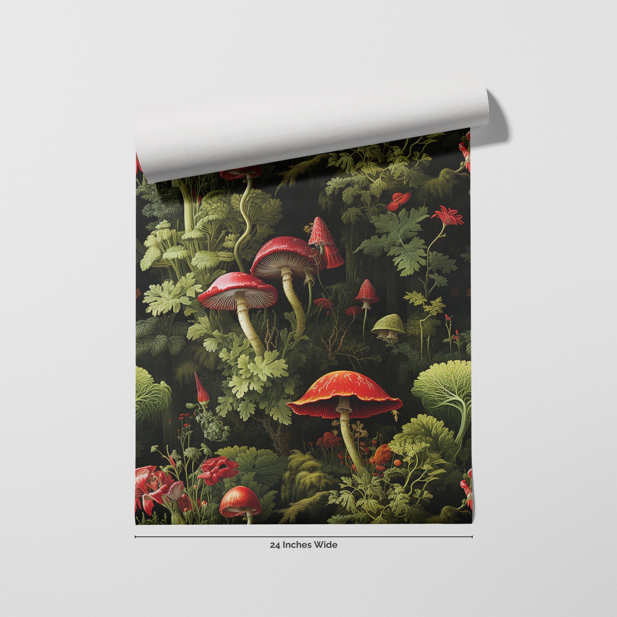 Fairy Ring wallpaper roll, 24 inches wide