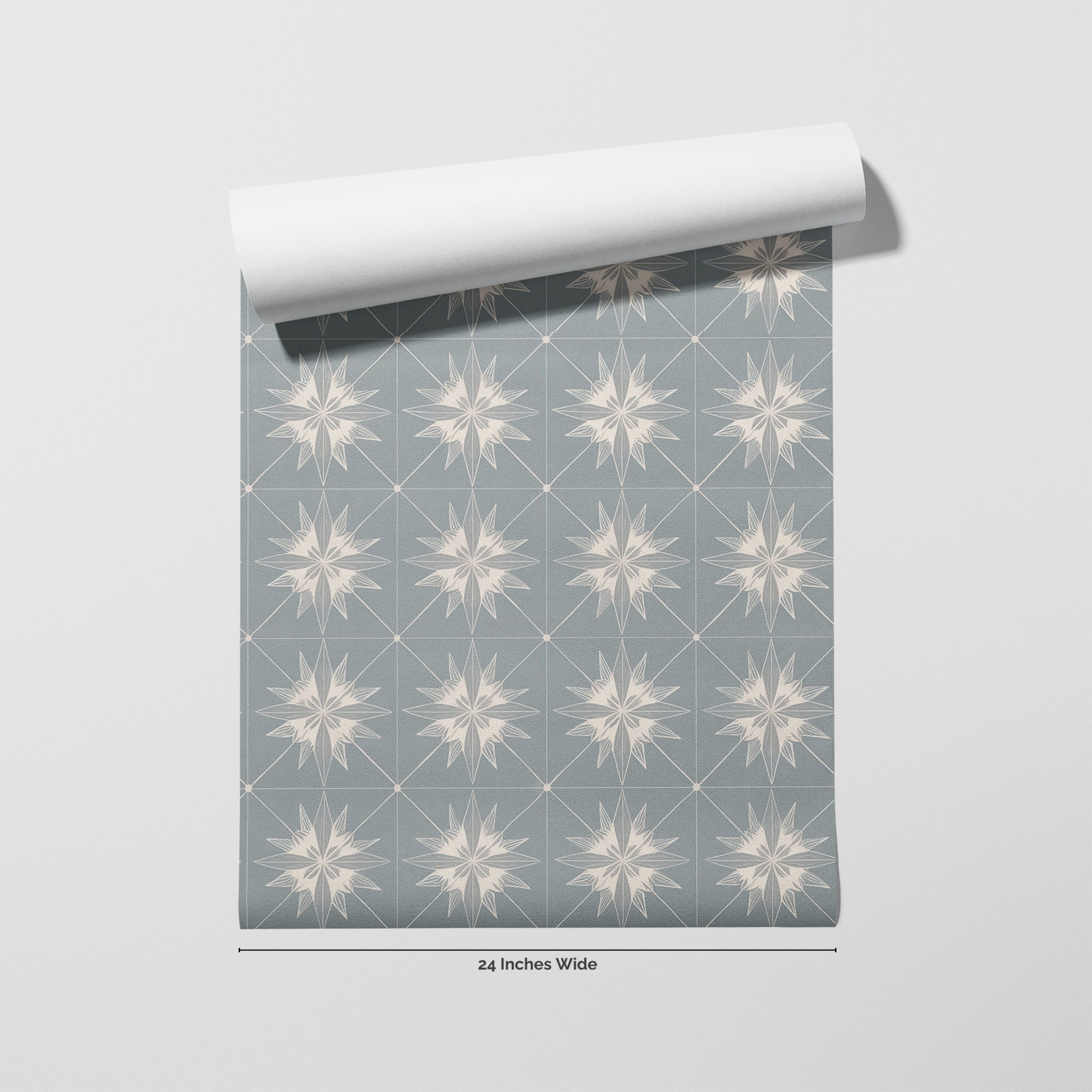Retro Slate wallpaper roll, 24 inches wide