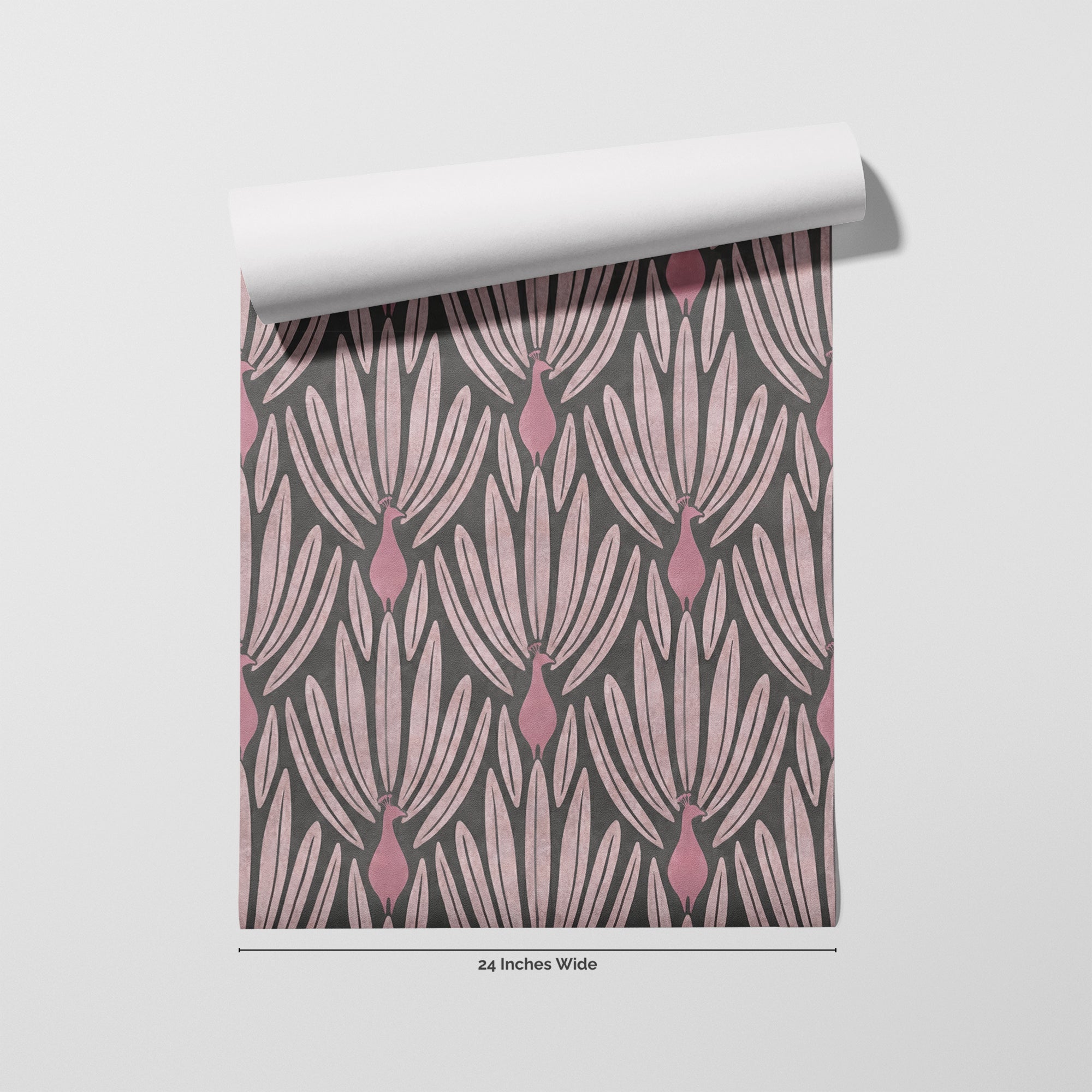 Showgirl wallpaper roll, 24 inches wide