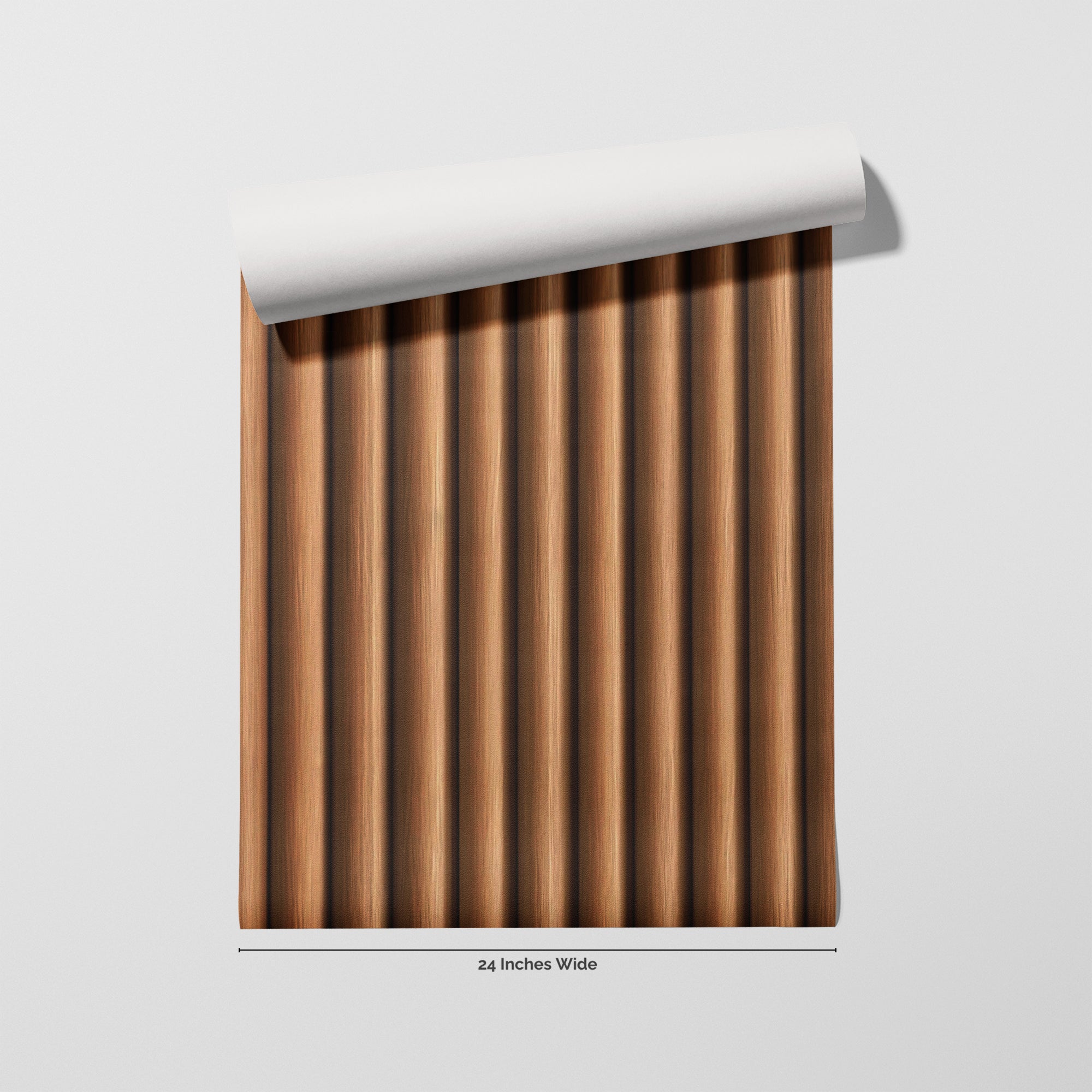 Cabana Slat wallpaper roll, 24 inches wide