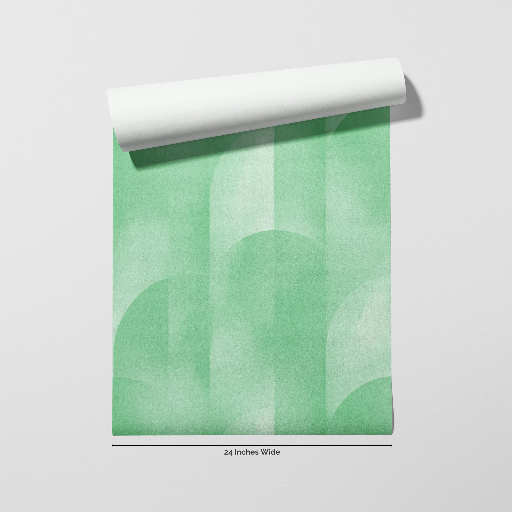 Mint Arcade wallpaper roll, 24 inches wide