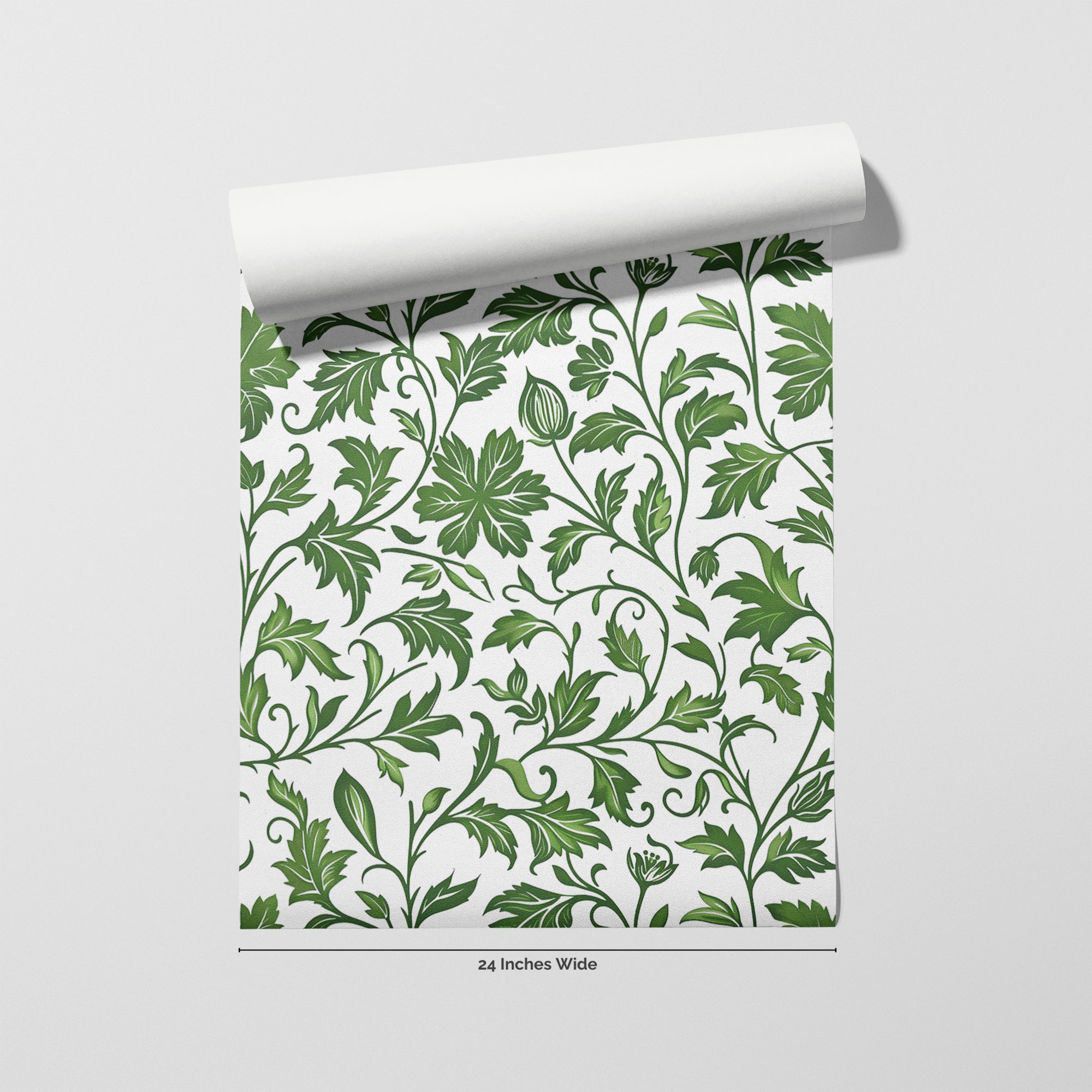 Ivy League wallpaper roll, 24 inches wide