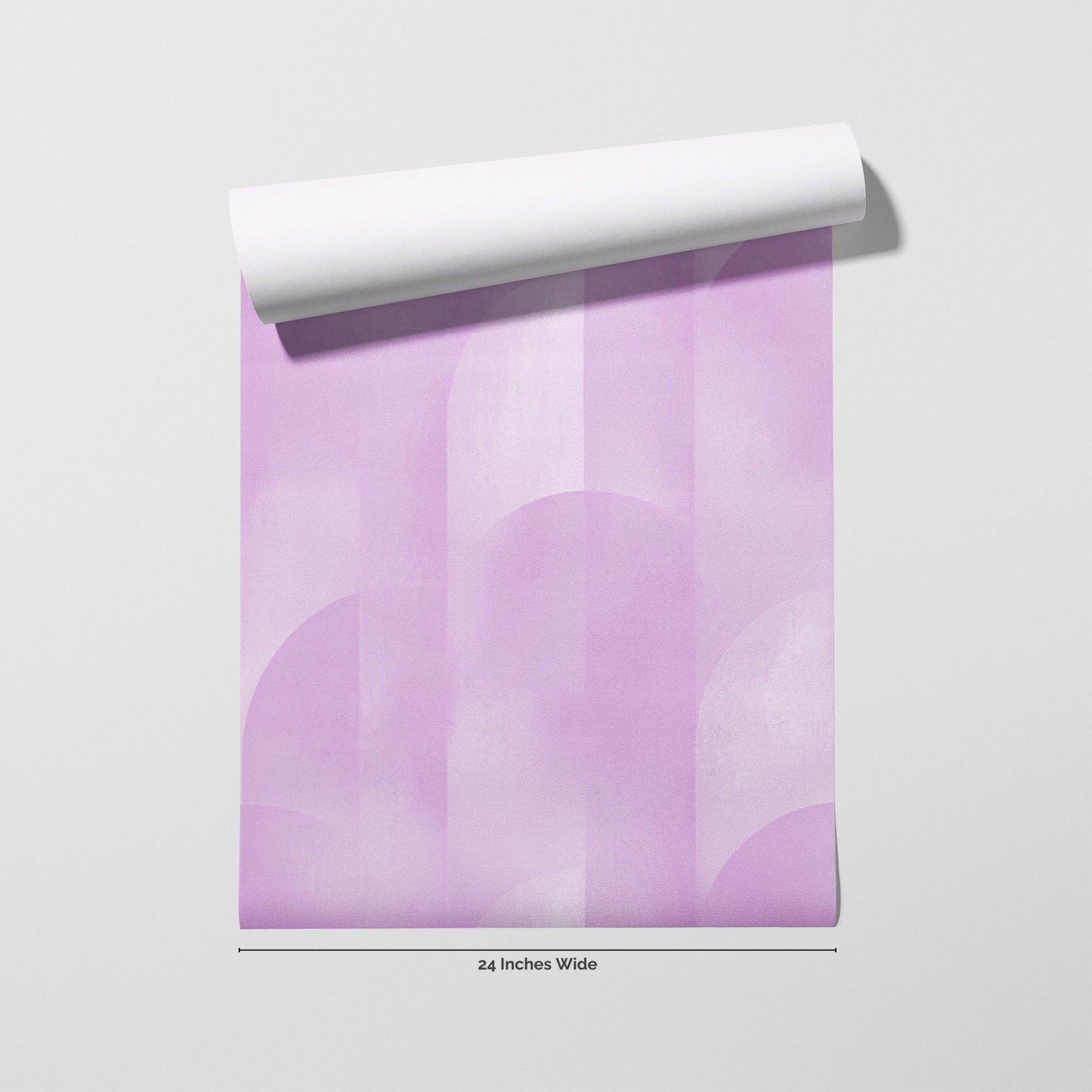 Lilac Arcade wallpaper roll, 24 inches wide