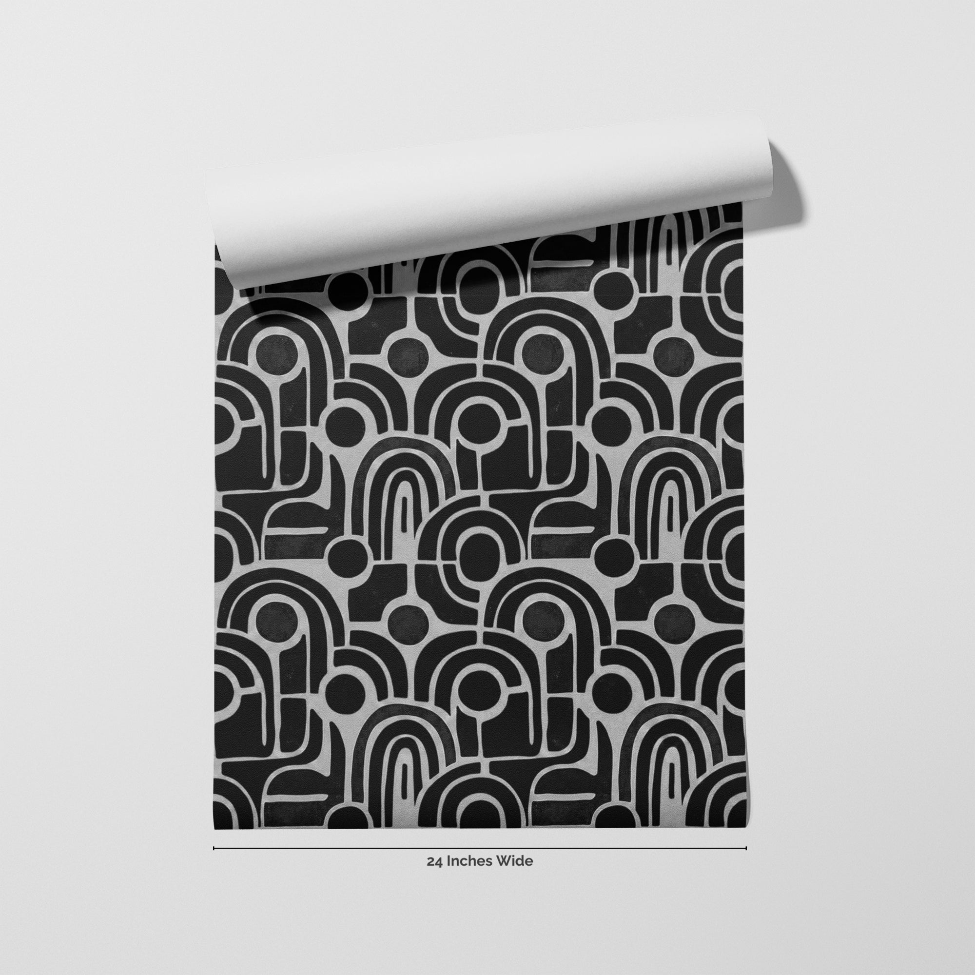 Bold Century wallpaper roll, 24 inches wide